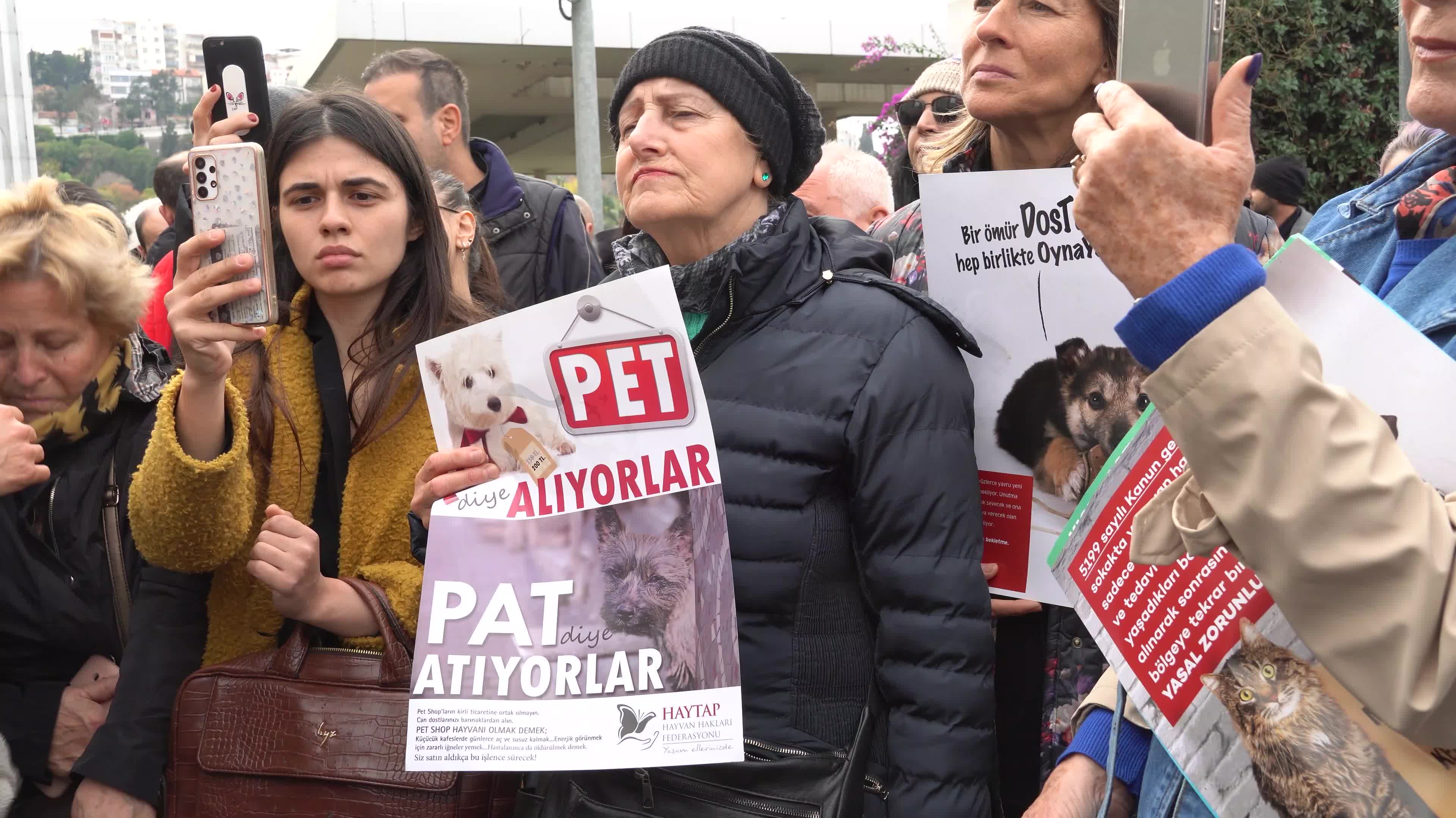 Animal welfare protest, Izmir, Turkey 