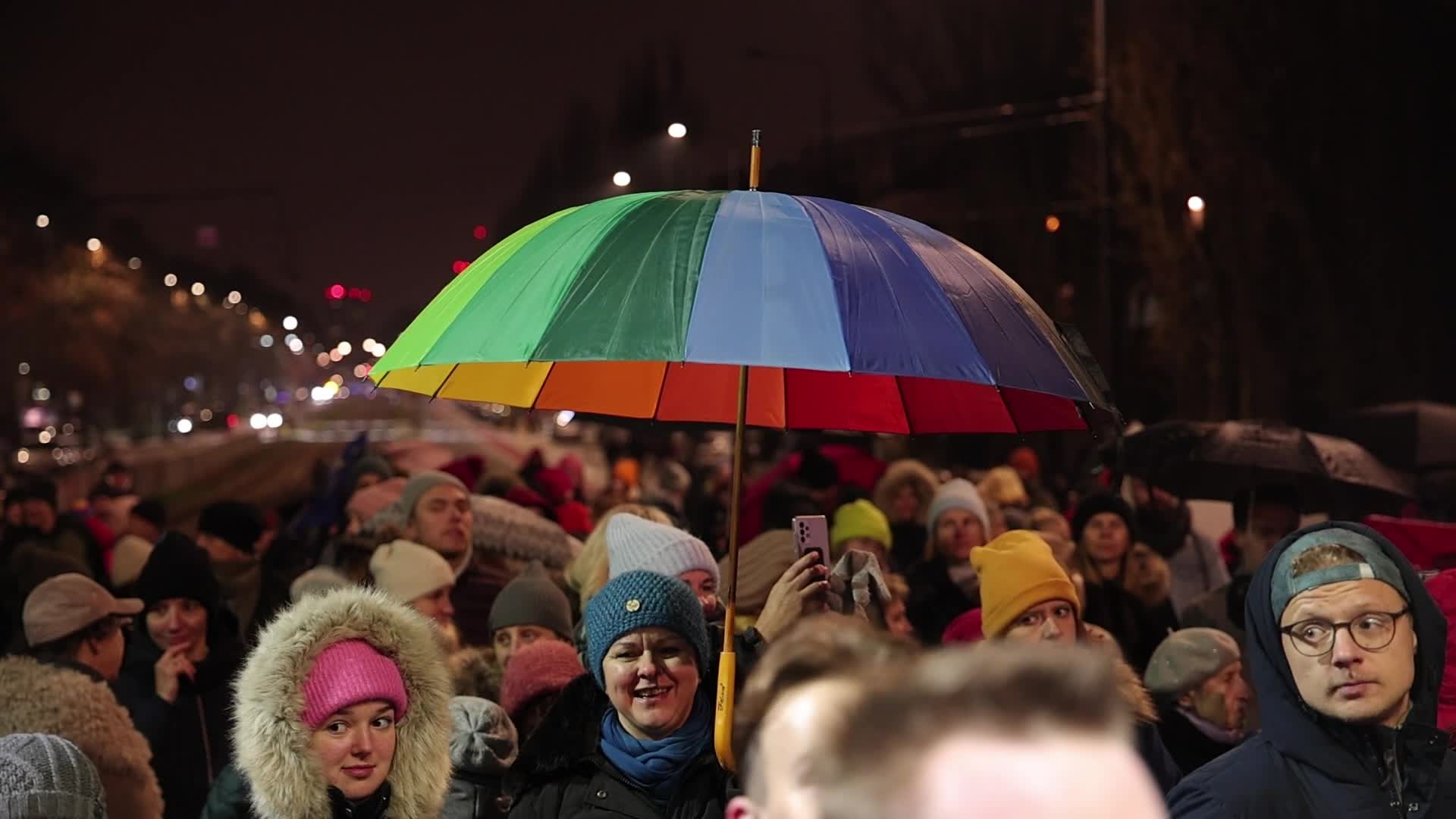 Pro Abortion Rally in Warsaw