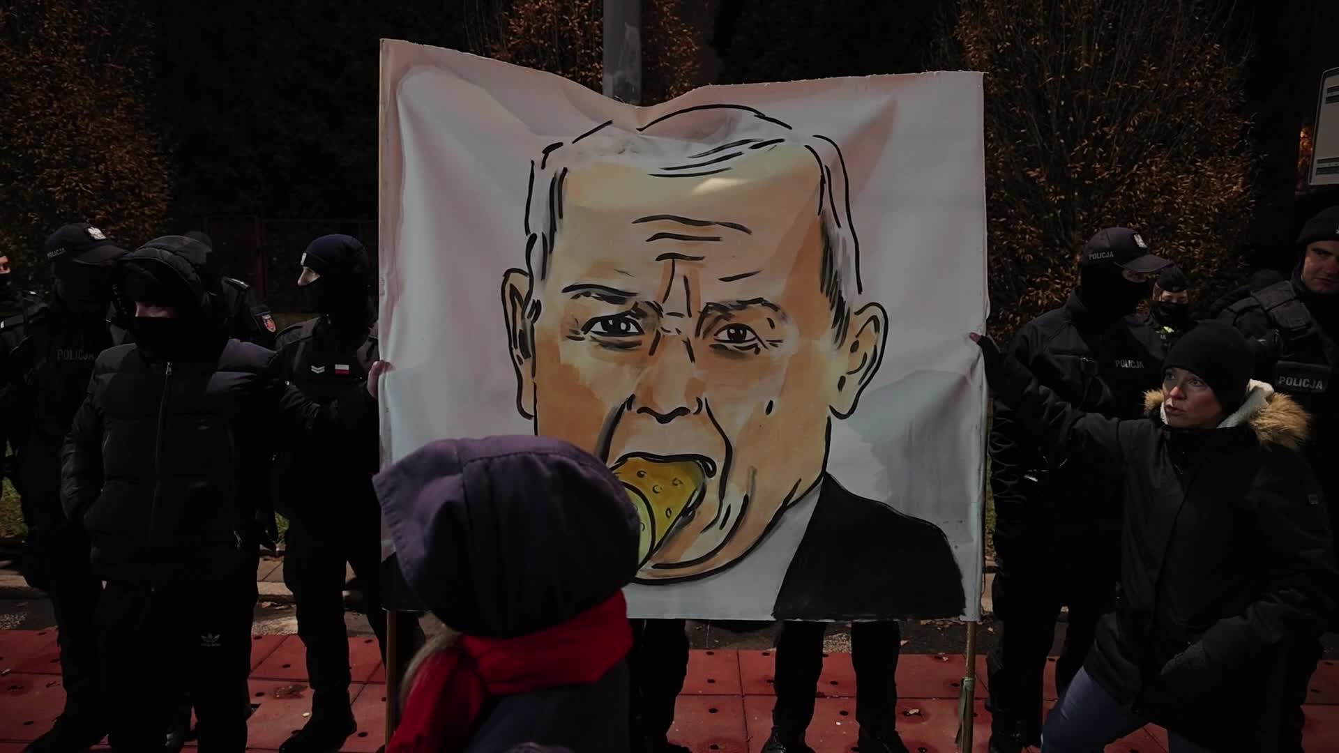 Pro Abortion Rally in Warsaw