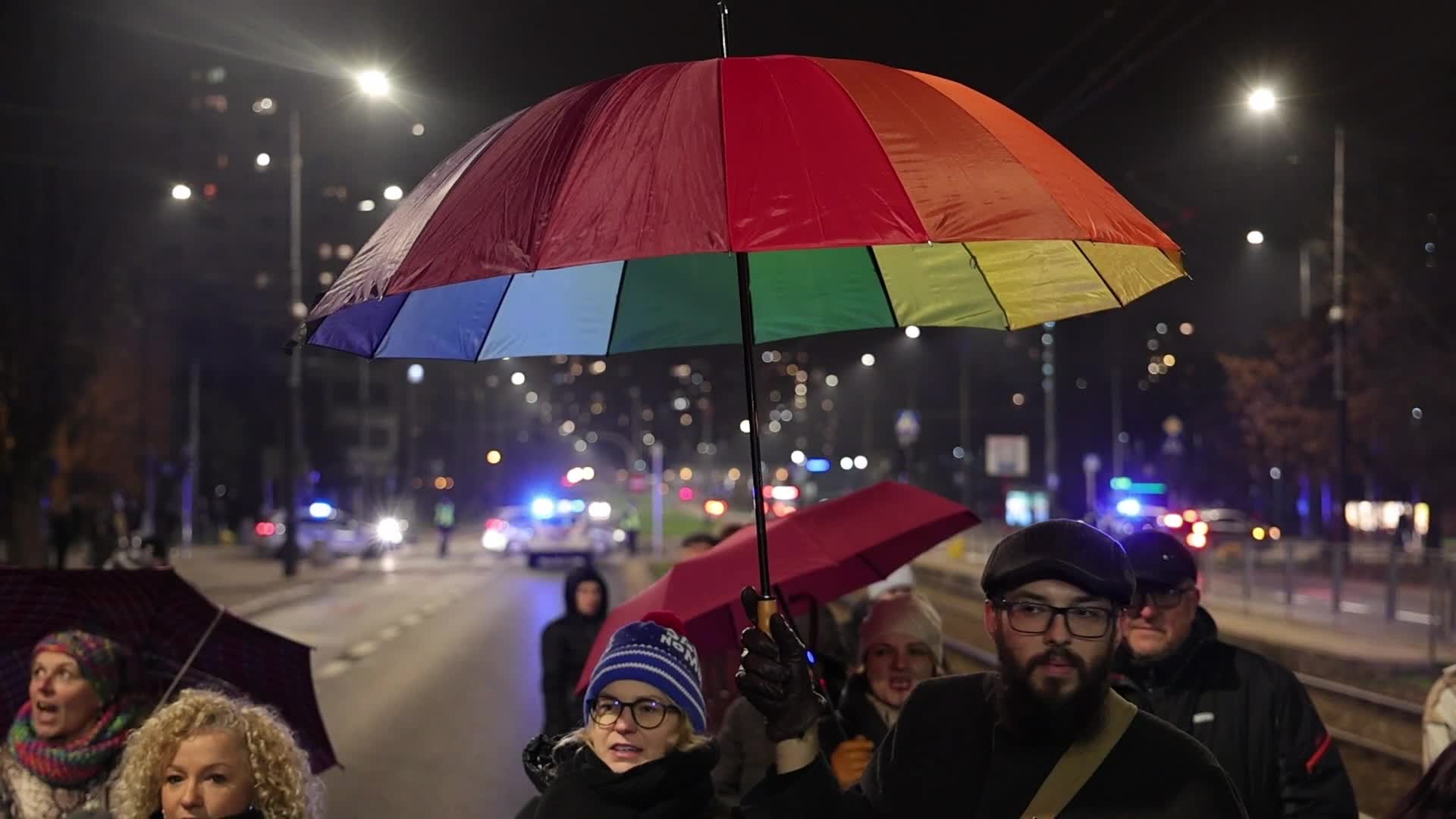 Pro Abortion Rally in Warsaw