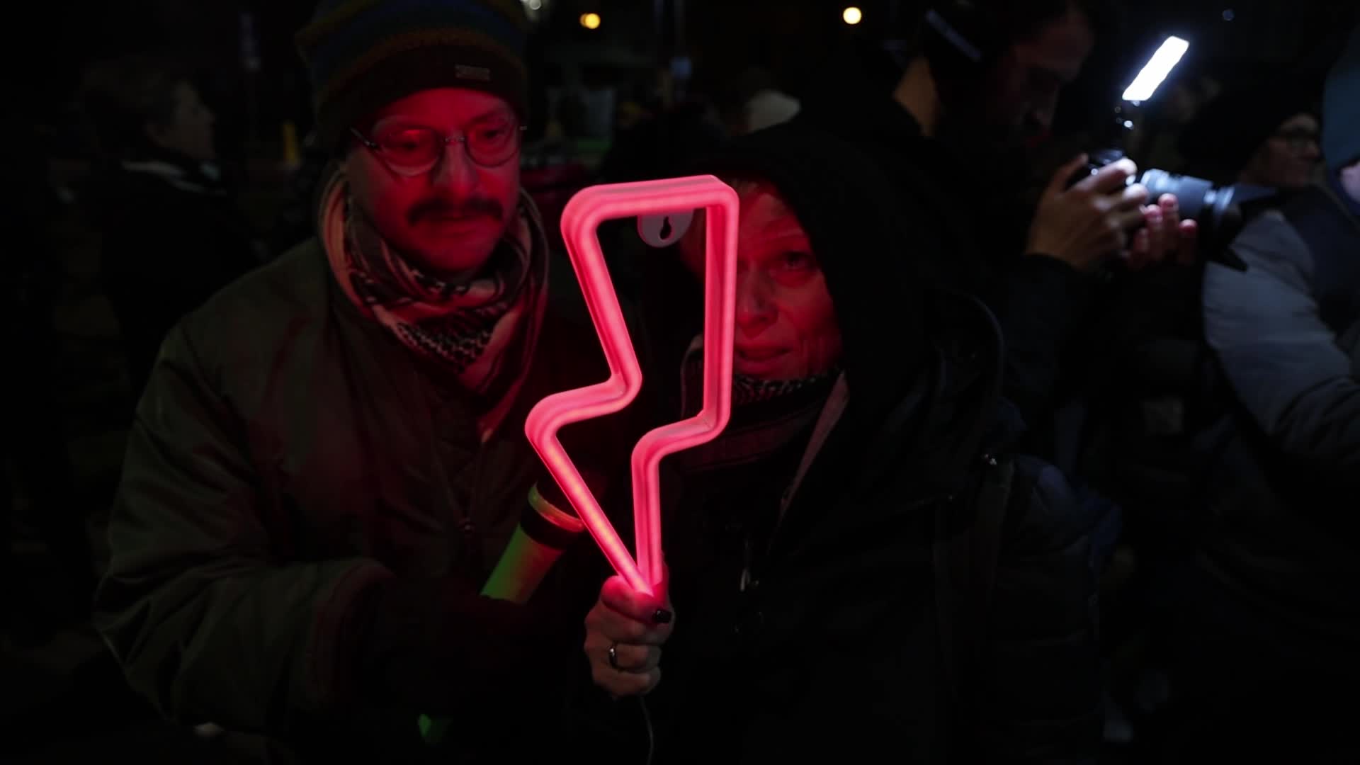 Pro Abortion Rally in Warsaw