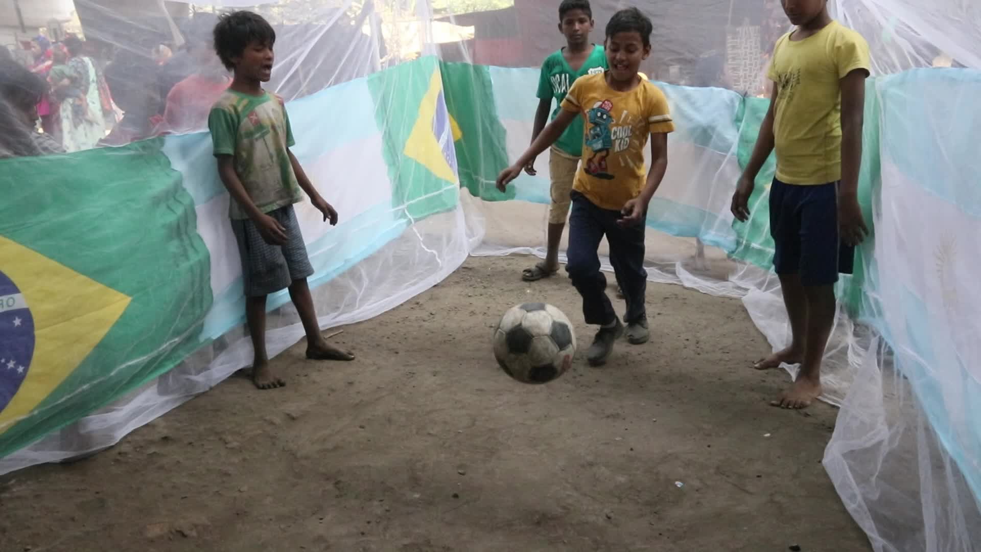 Celebration for the World Cup In India