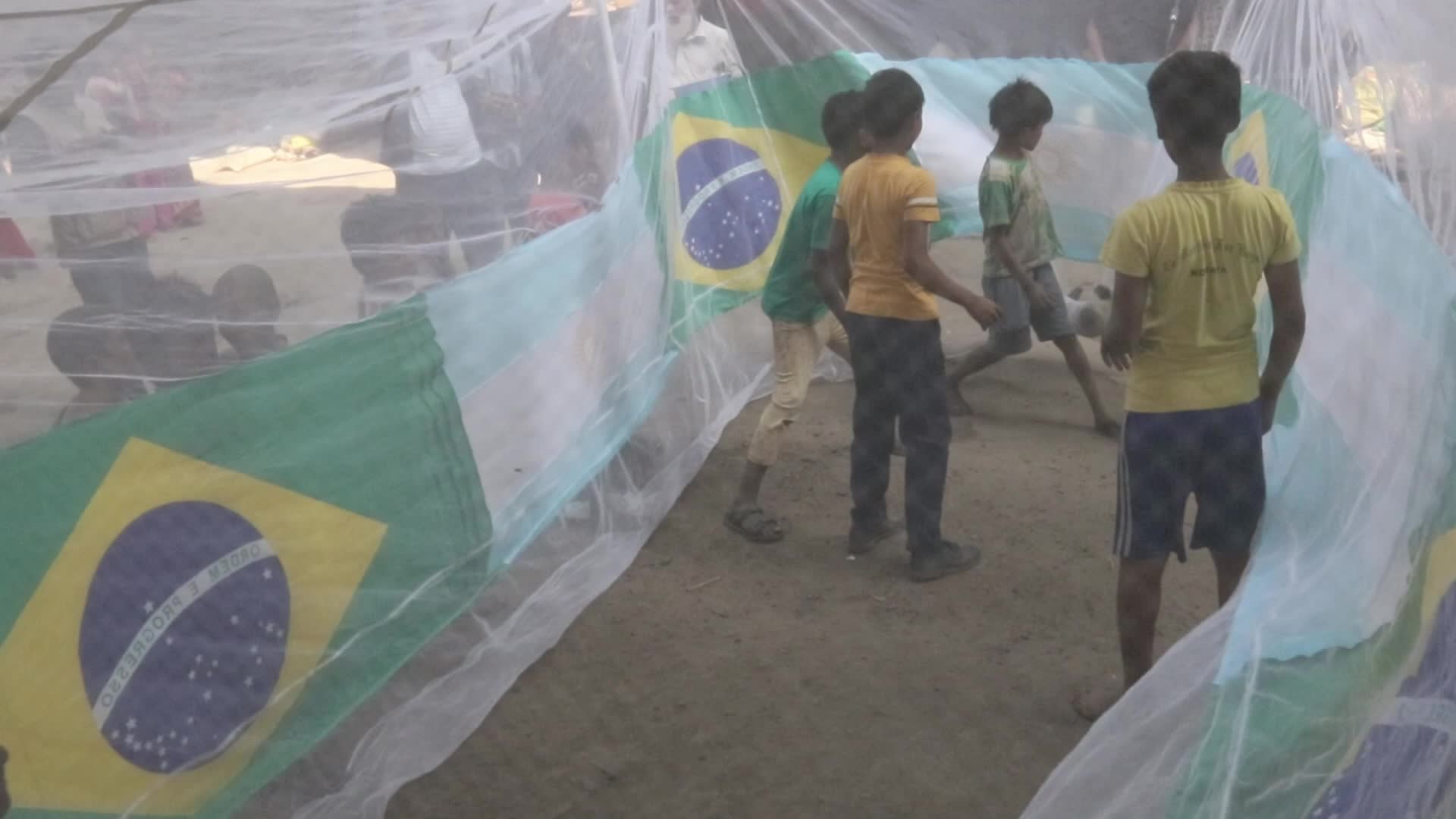 Celebration for the World Cup In India
