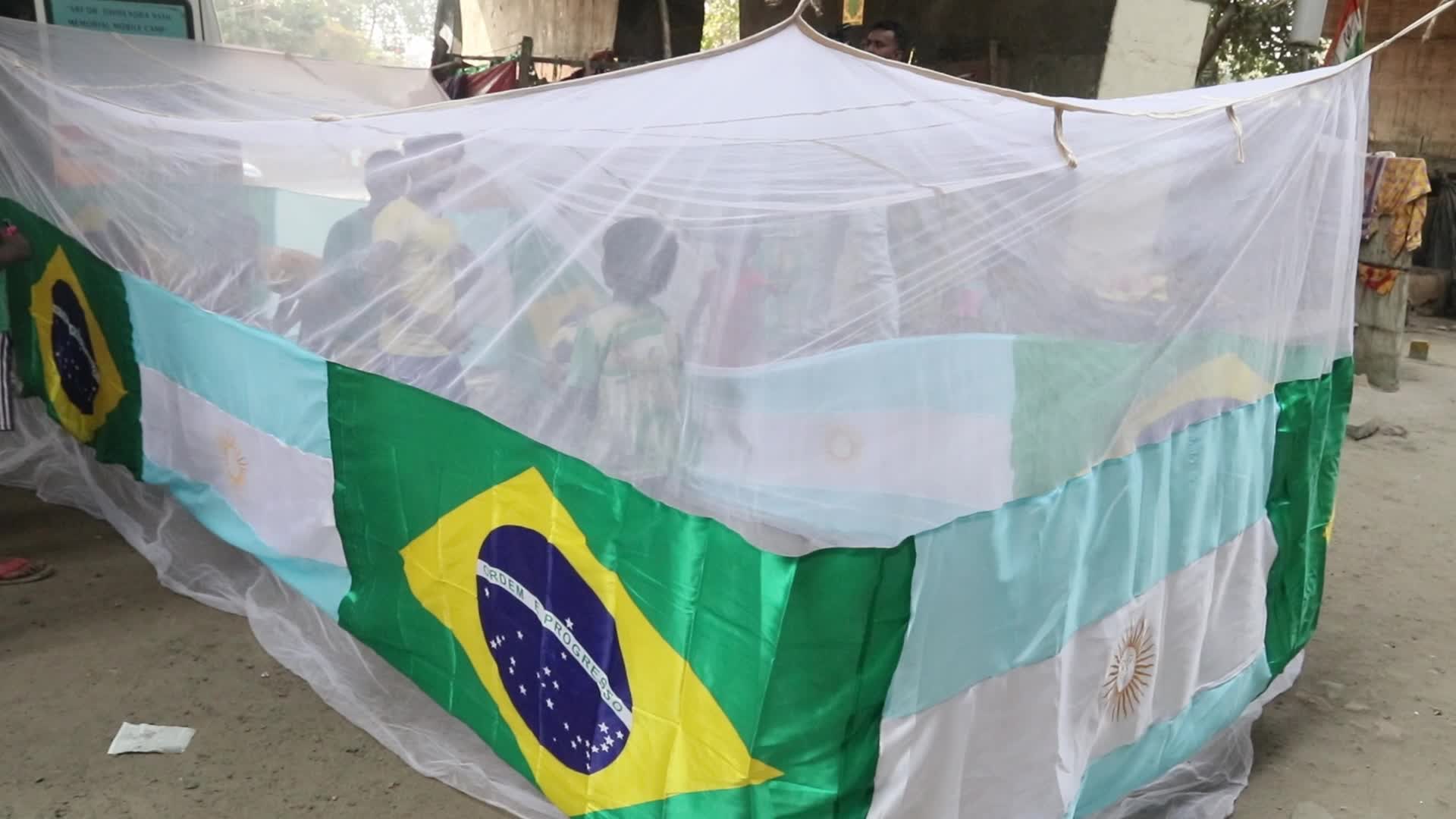 Celebration for the World Cup In India