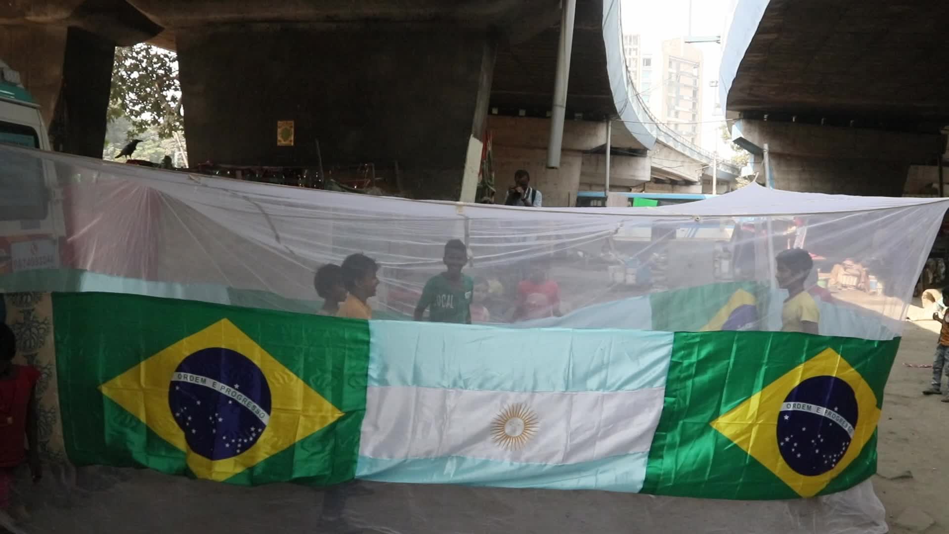 Celebration for the World Cup In India