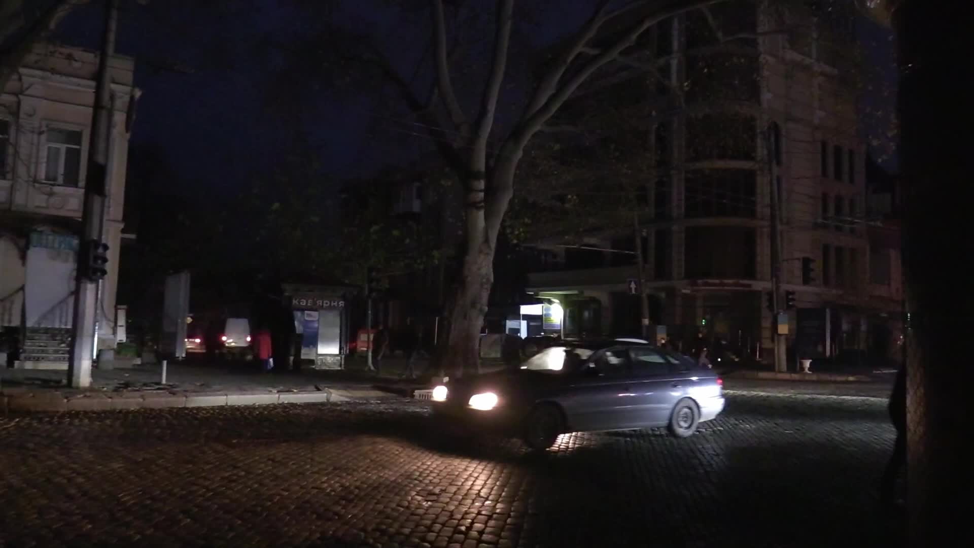 Emergency power outages in Odesa, amid Russia's invasion of Ukraine