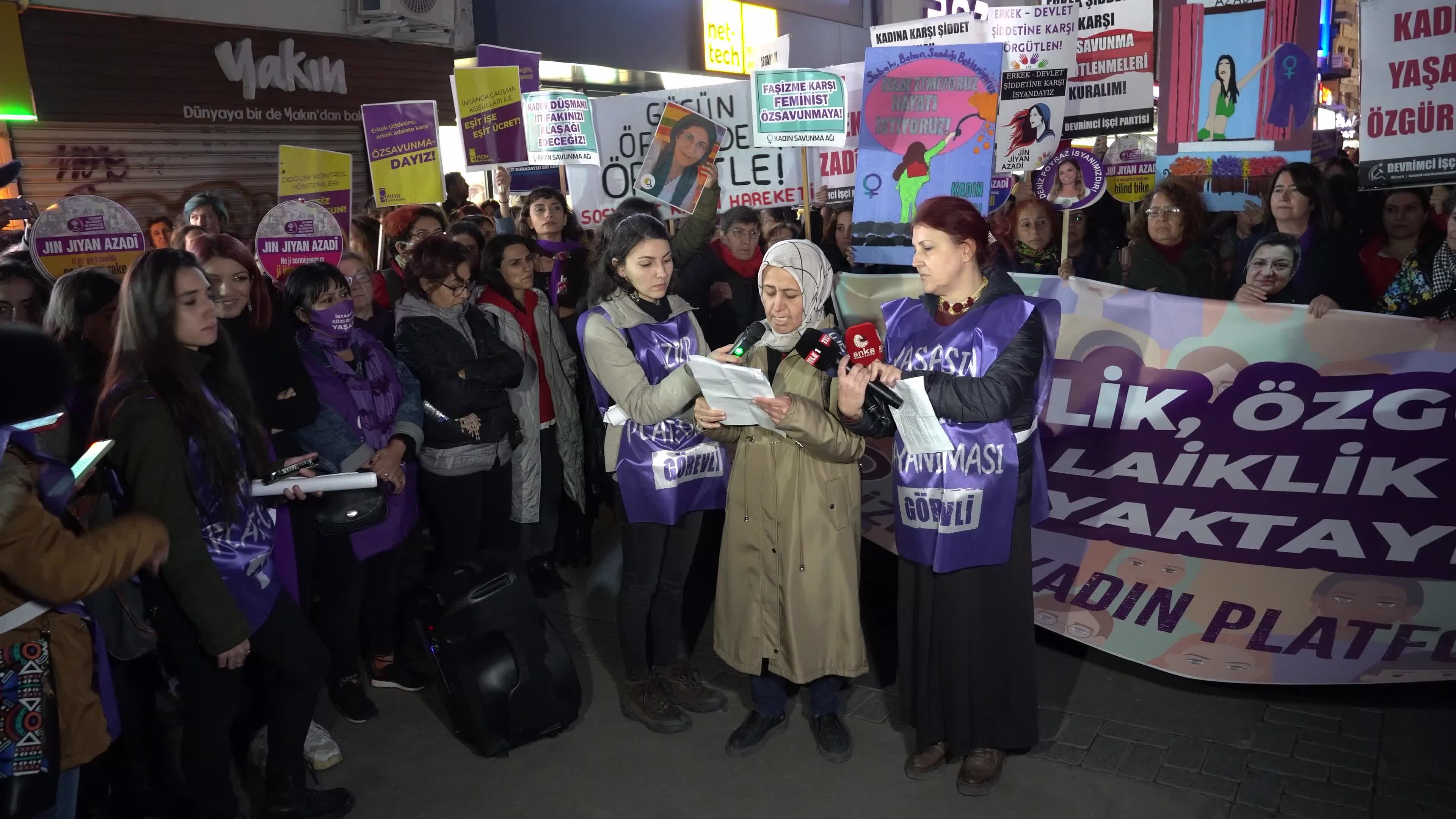 International Day for the Elimination of Violence against Women, Izmir, Turkey