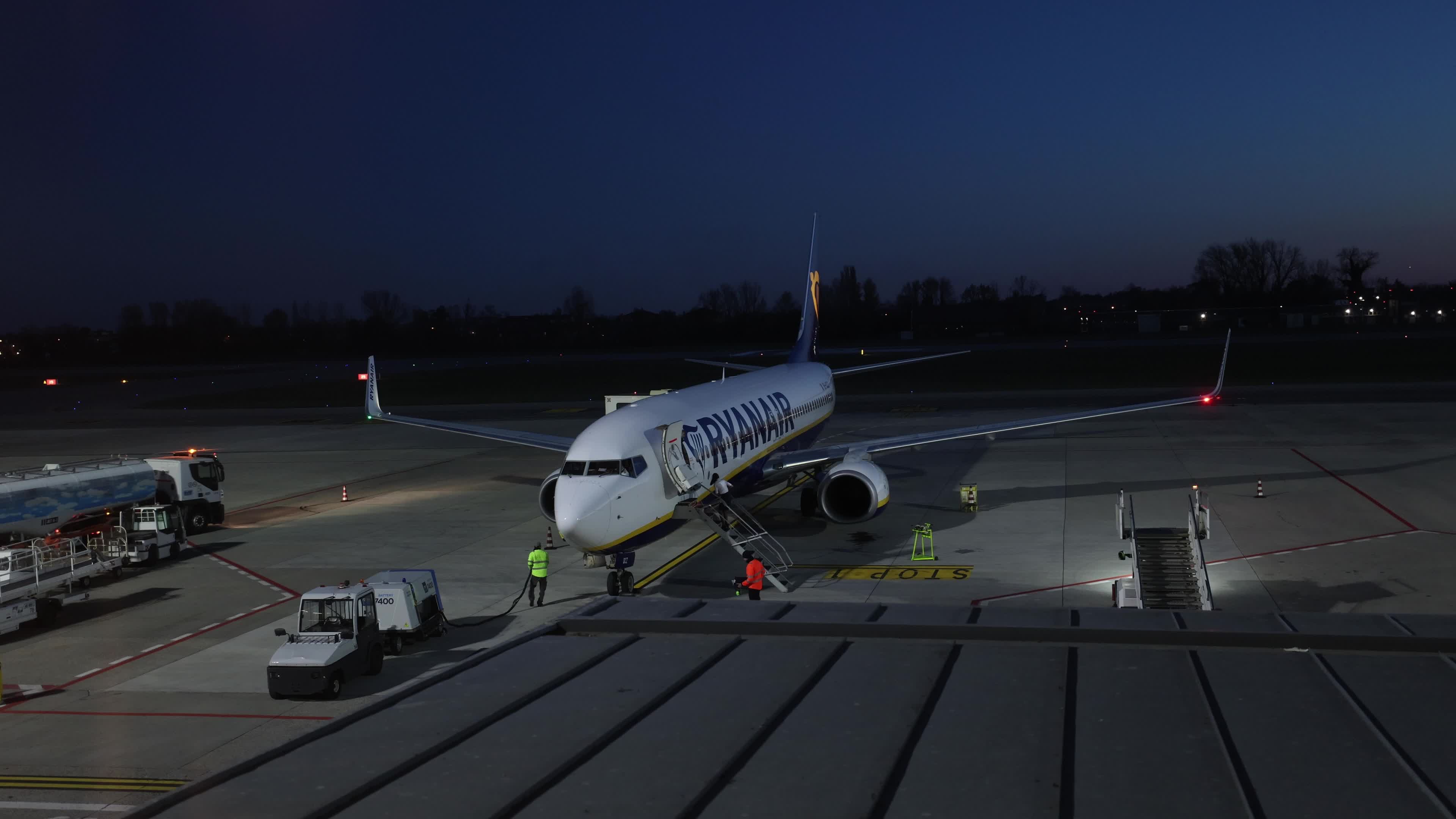 Ryanair Boeing 737 At Treviso International Airport