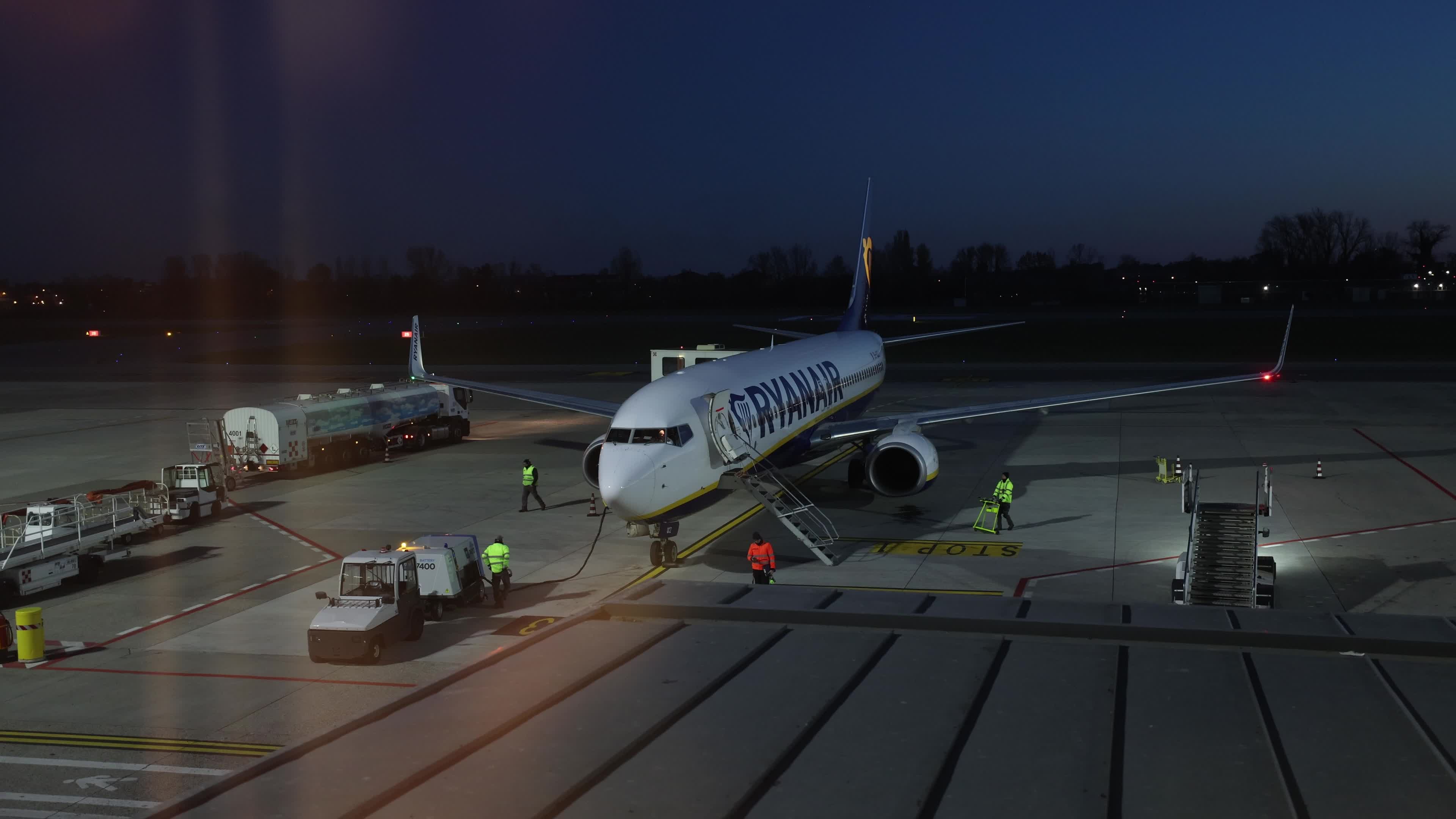Ryanair Boeing 737 At Treviso International Airport