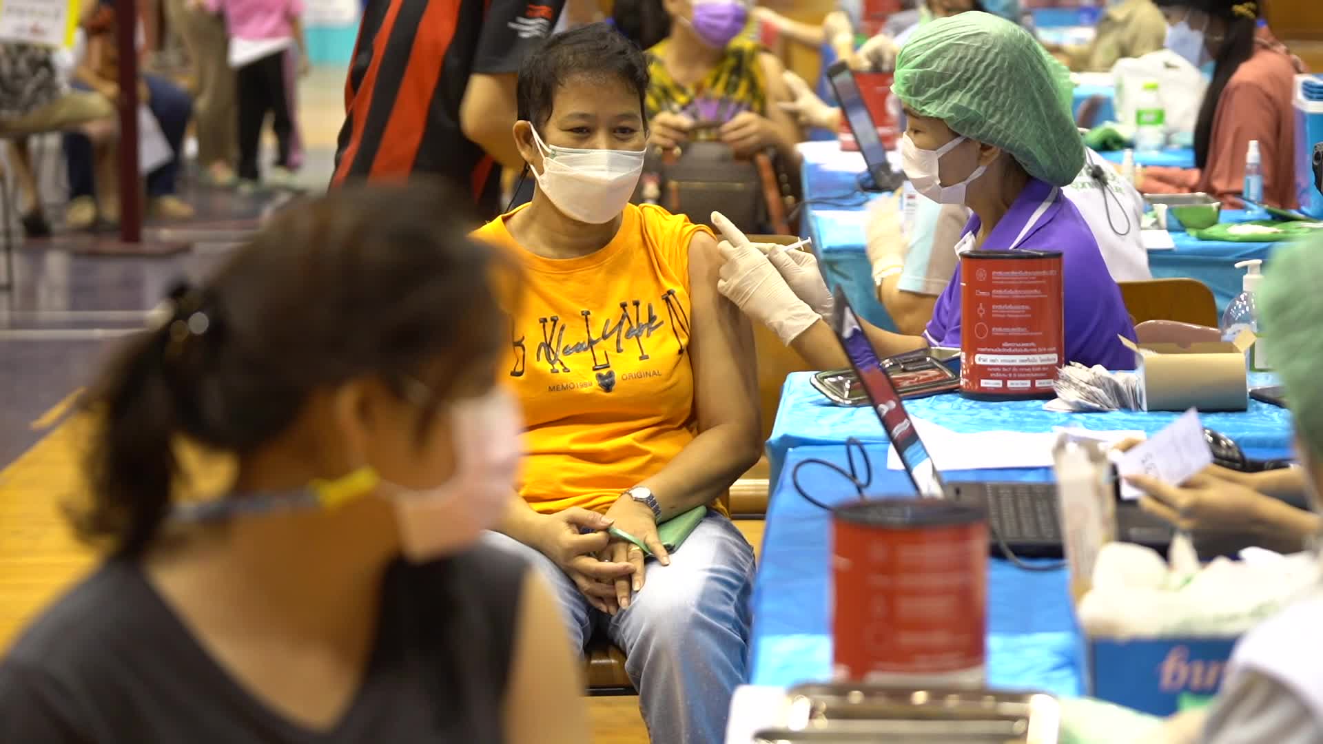Vaccinate COVID-19 Booster to Curb Variant Outbreak in Thailand.