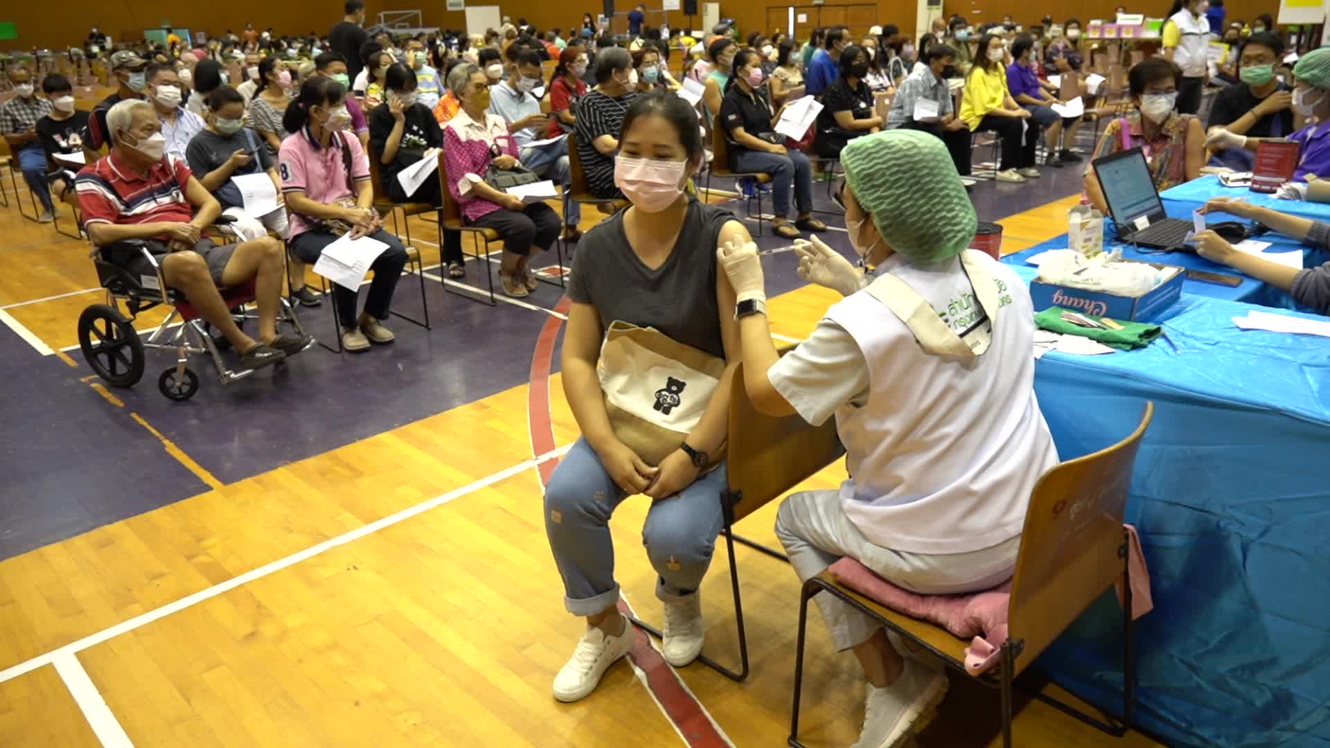 Vaccinate COVID-19 Booster to Curb Variant Outbreak in Thailand.