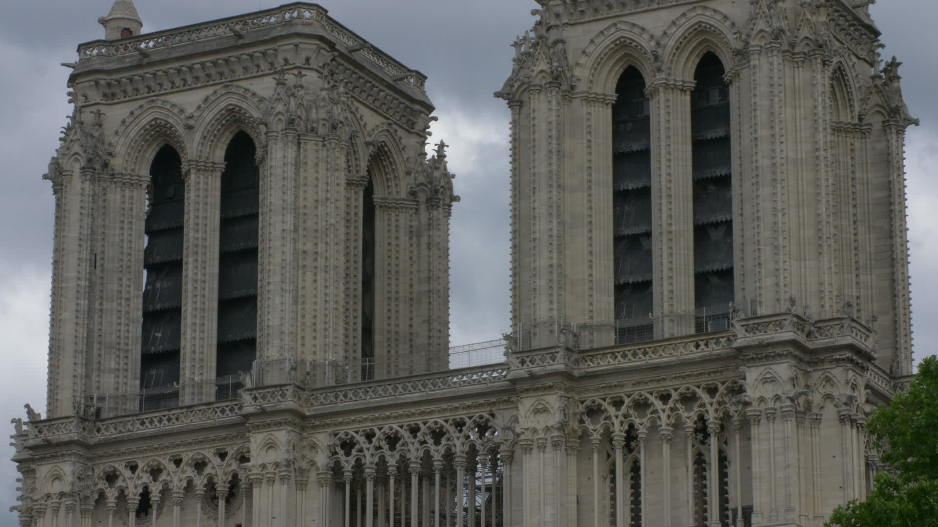 Notre Dame de Paris Two Months After The Fire
