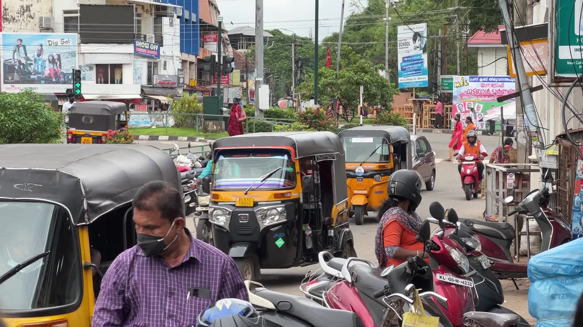Daily life in Thiruvananthapuram
