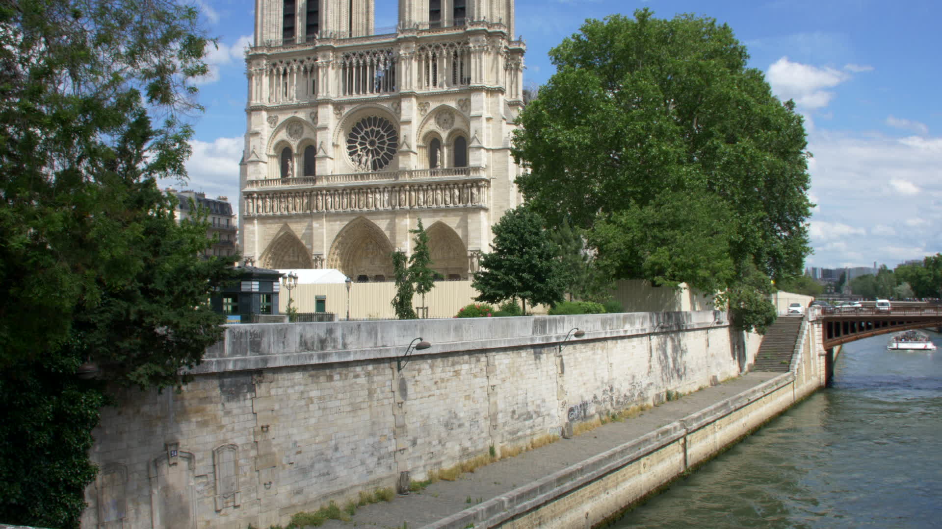 Notre Dame de Paris Two Months After The Fire
