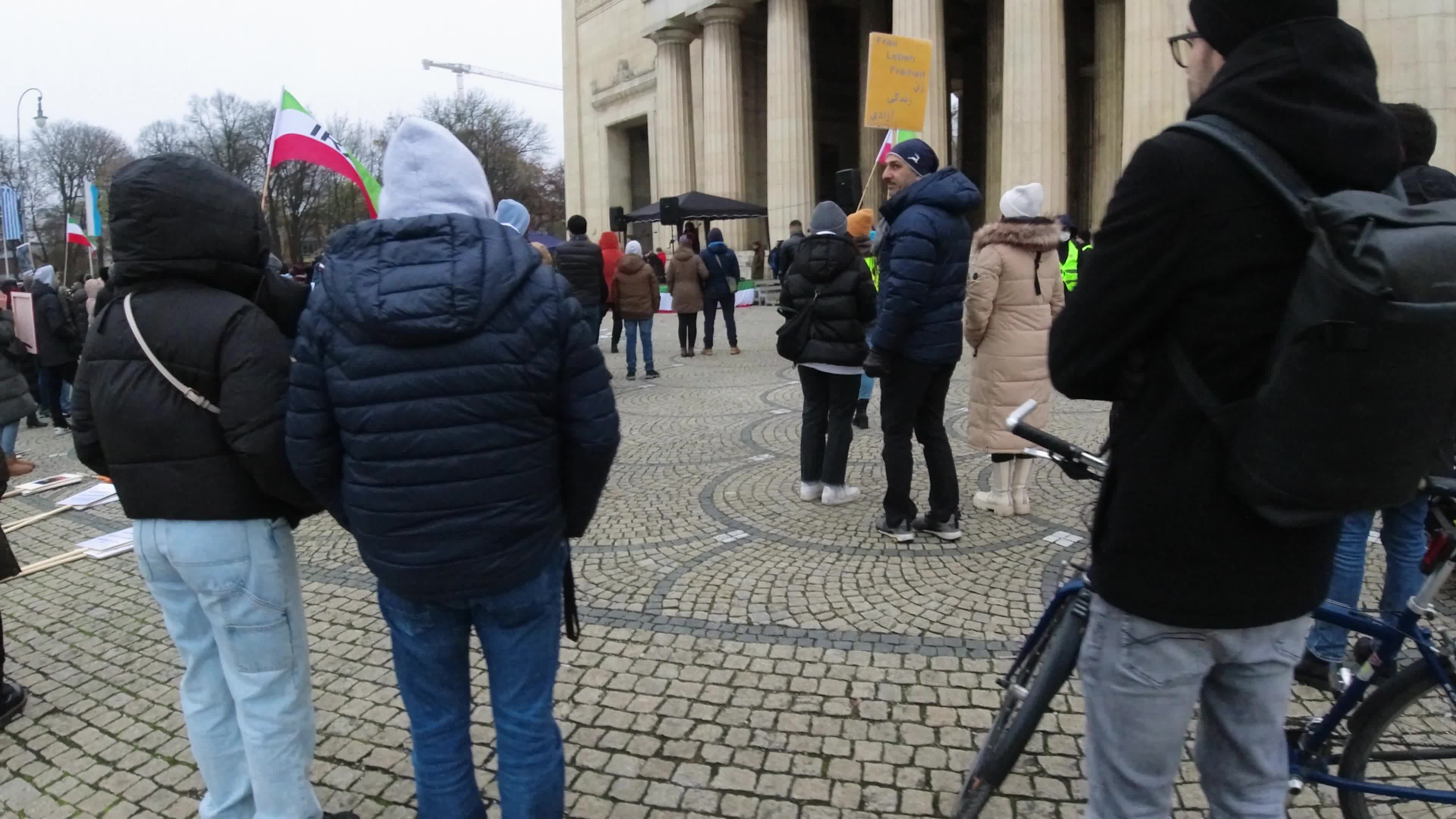 Munich: Rally against the Iranian Mullah-Regime