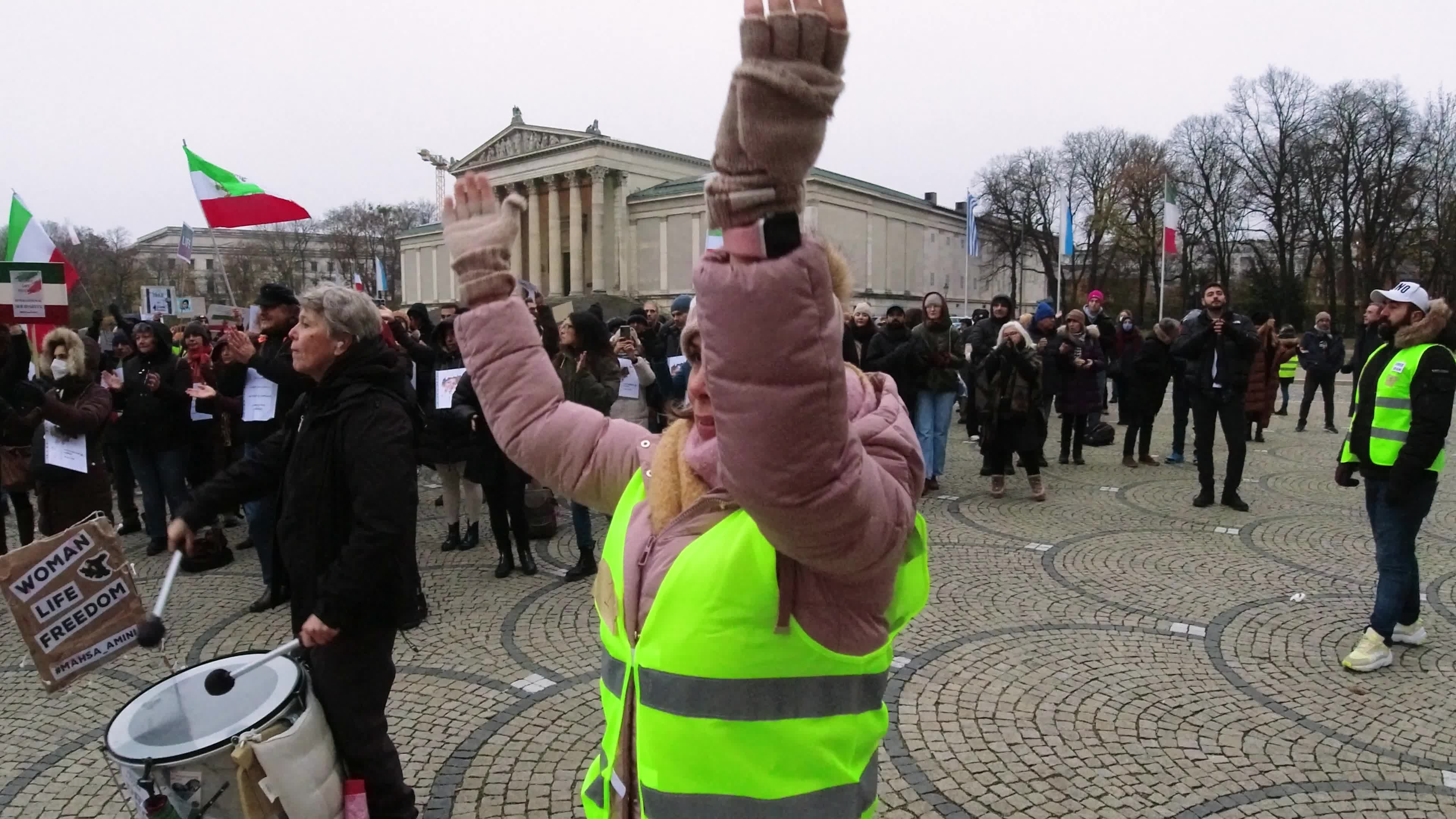Munich: Rally against the Iranian Mullah-Regime