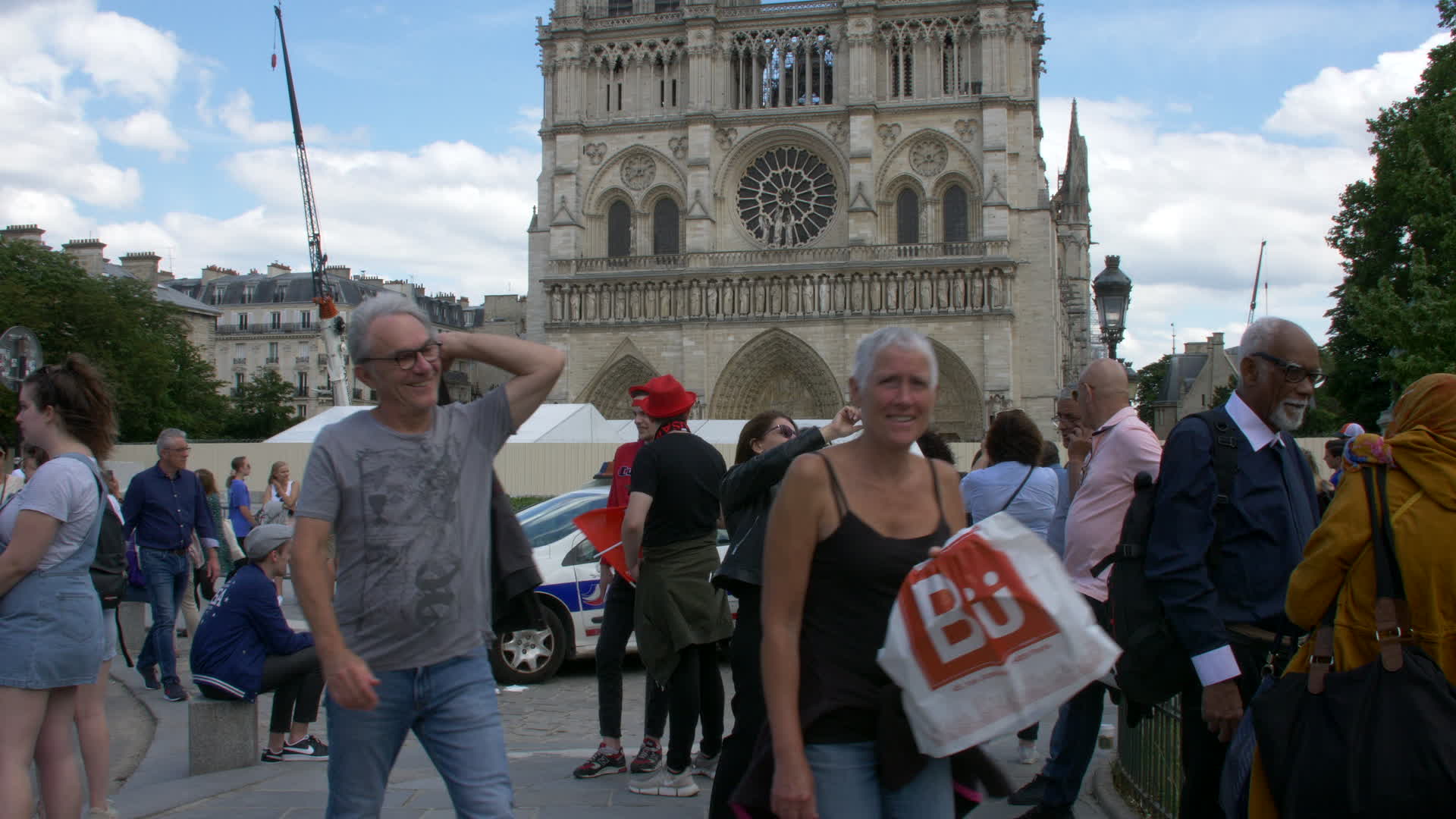 Notre Dame de Paris Two Months After The Fire