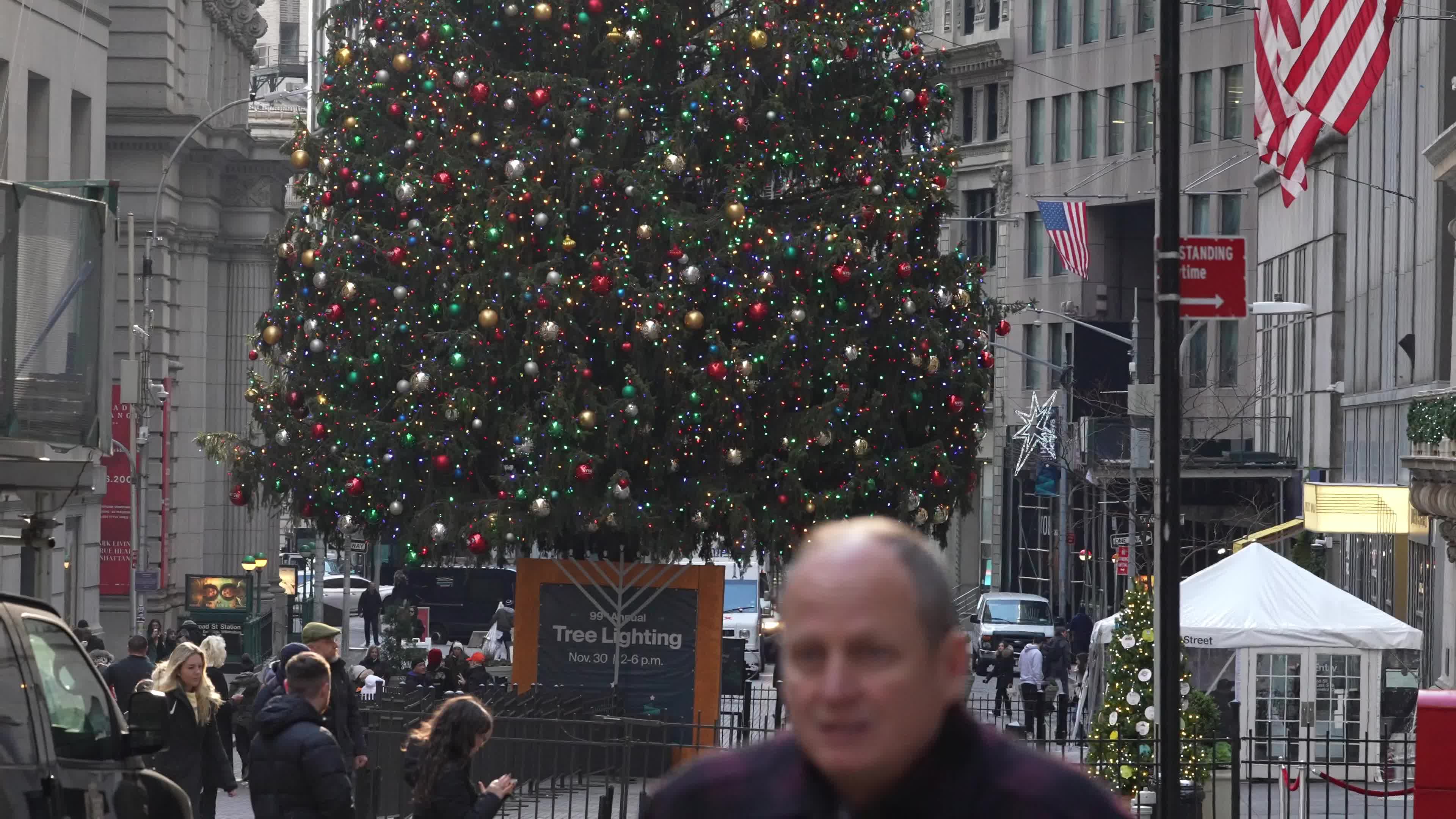 Holiday Atmosphere At The New York Stock Exchange