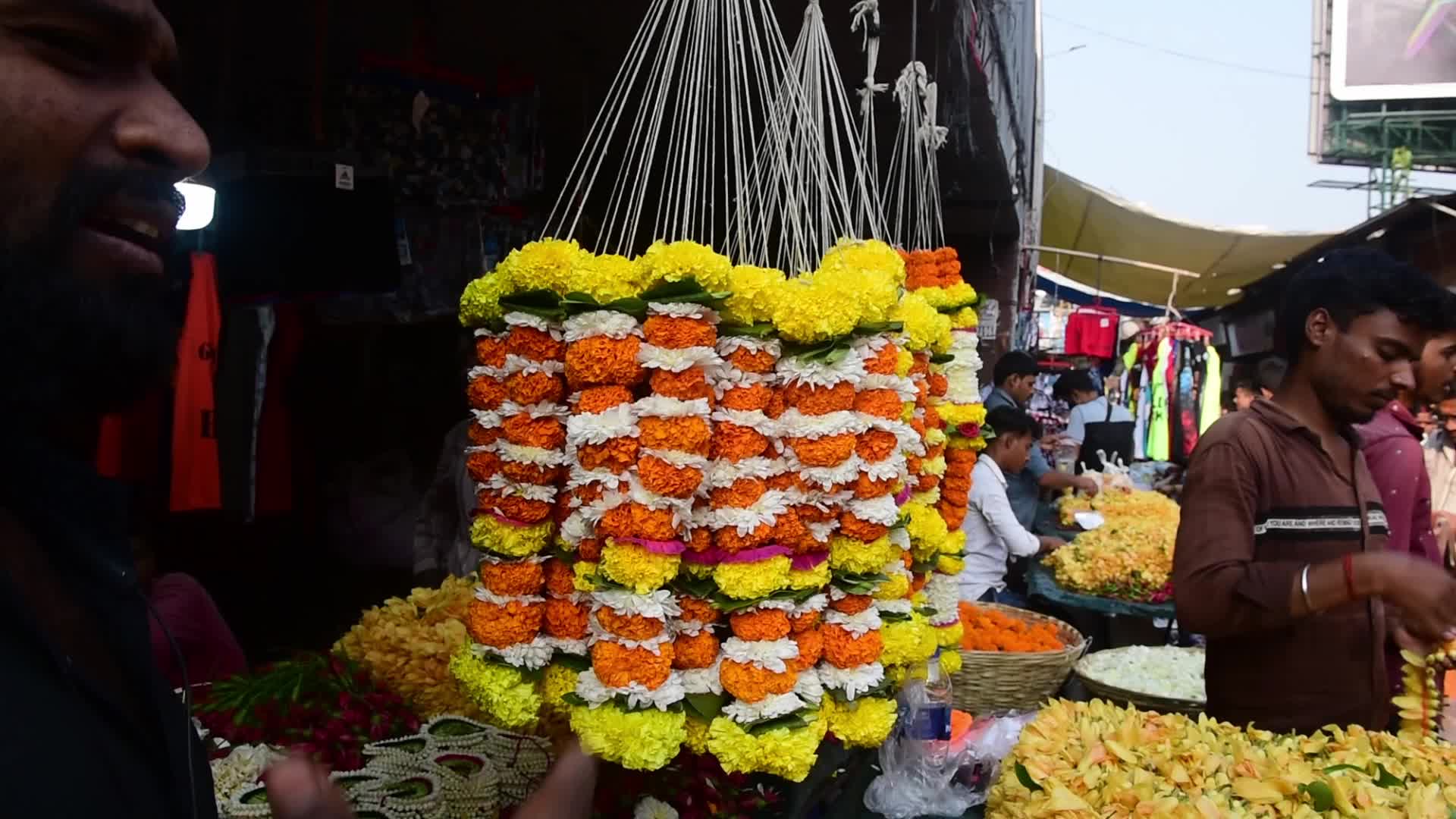 Flower Market In Mumbai 