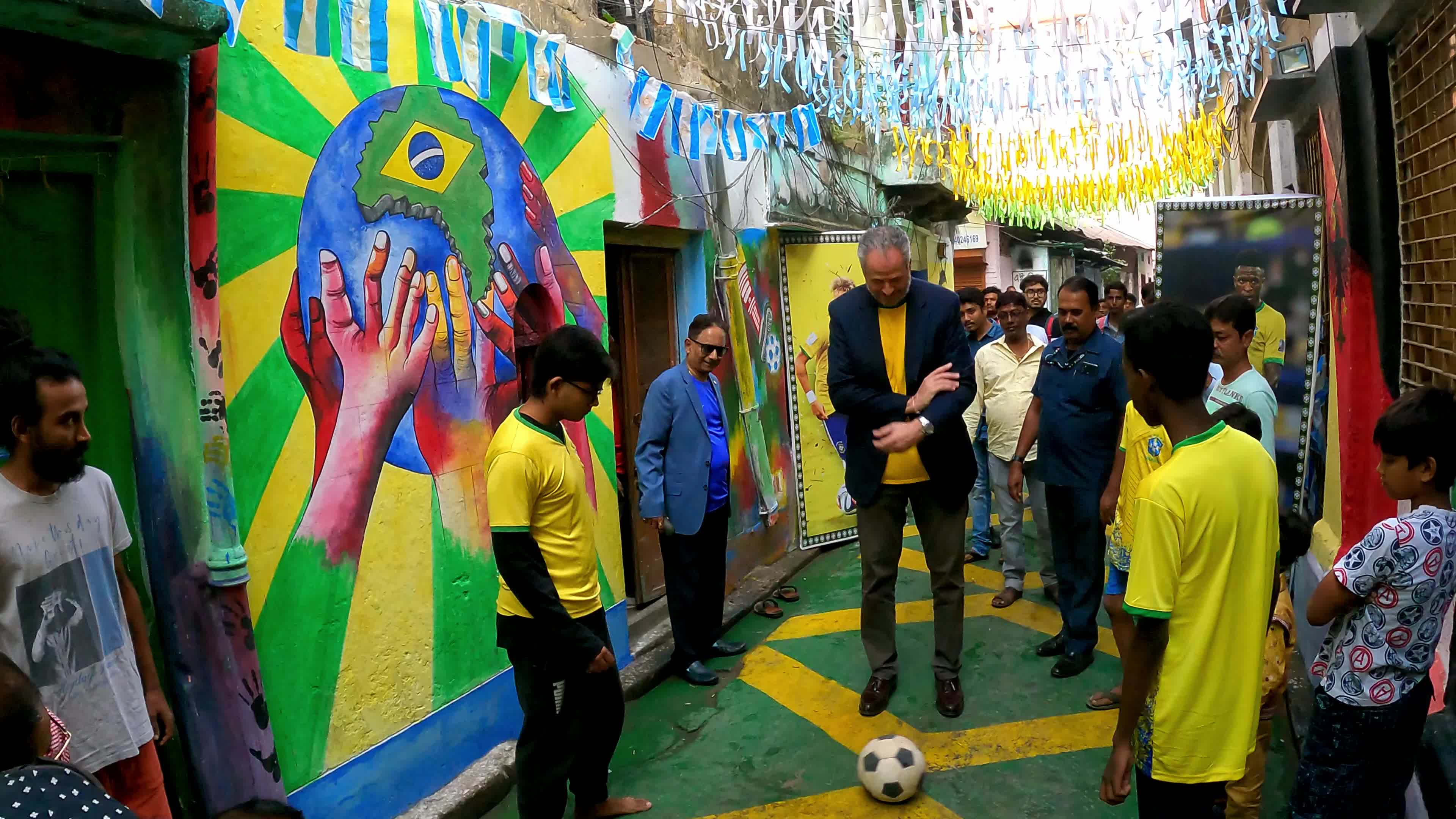 Soccer World Cup Fans In India