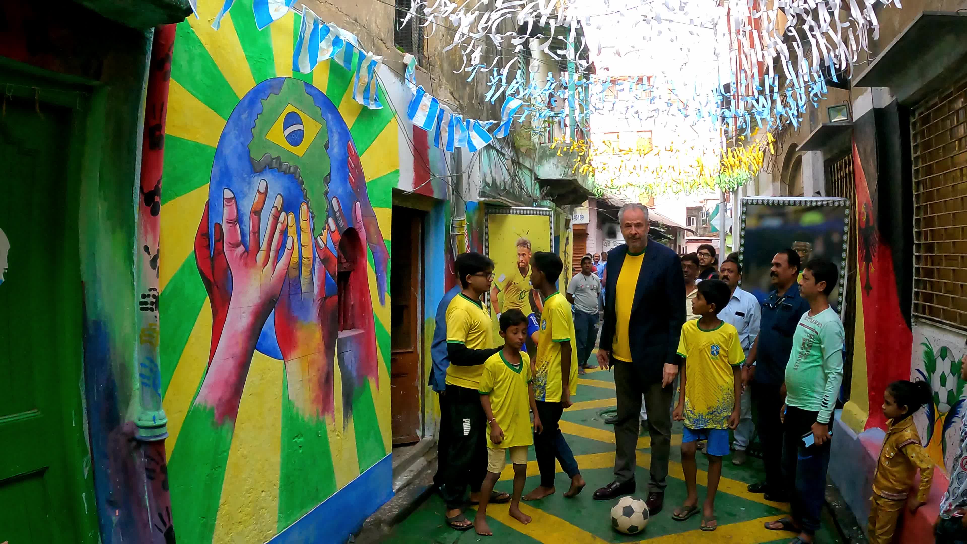 Soccer World Cup Fans In India