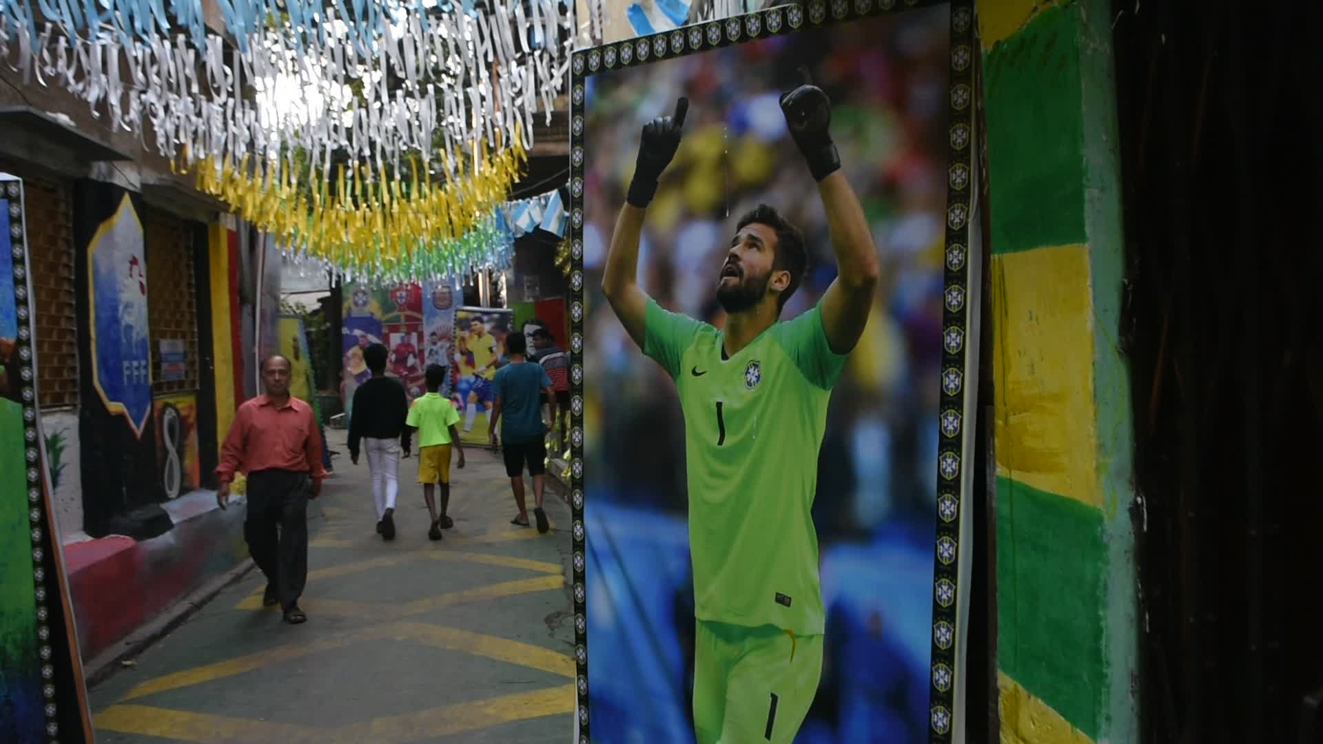 FIFA World Cup celebration in Kolkata.