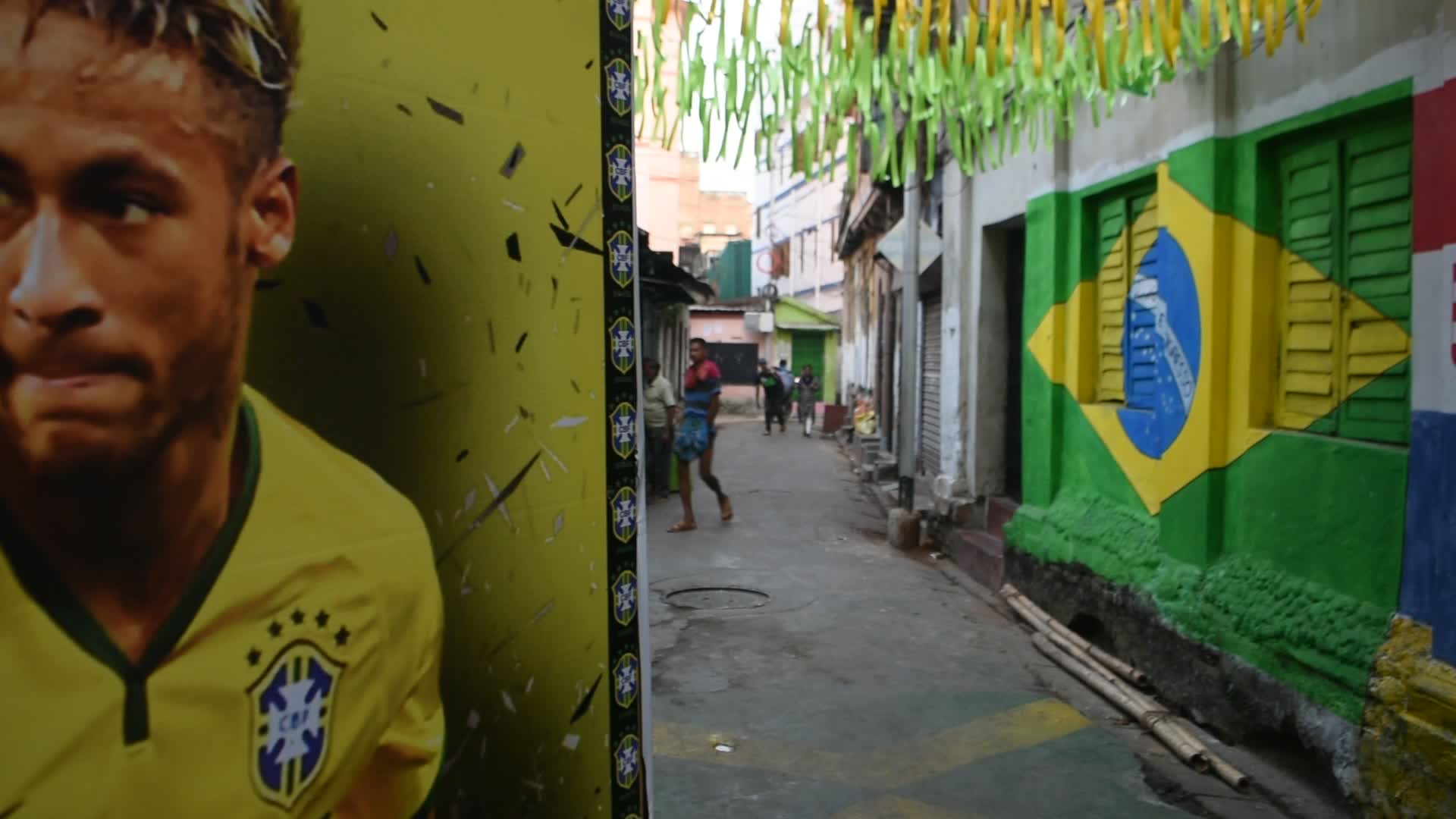 FIFA World Cup celebration in Kolkata.