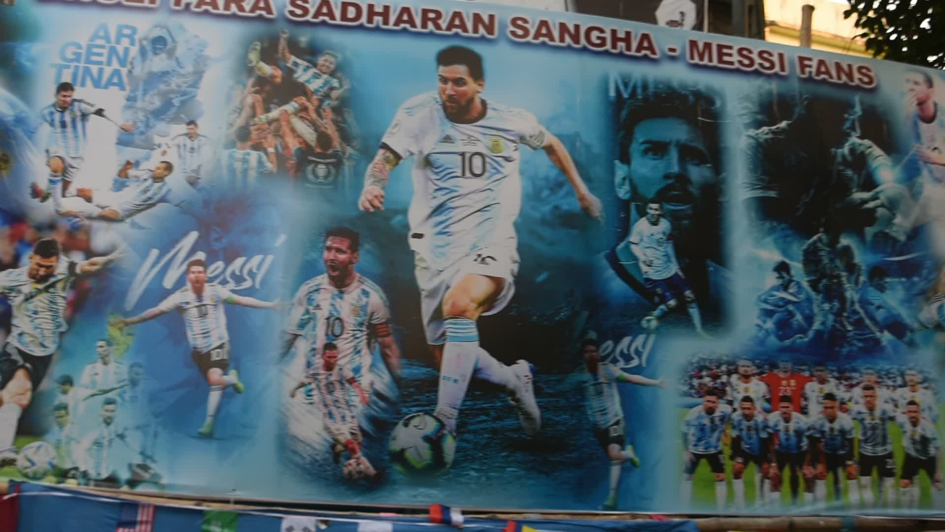 FIFA World Cup celebration in Kolkata.