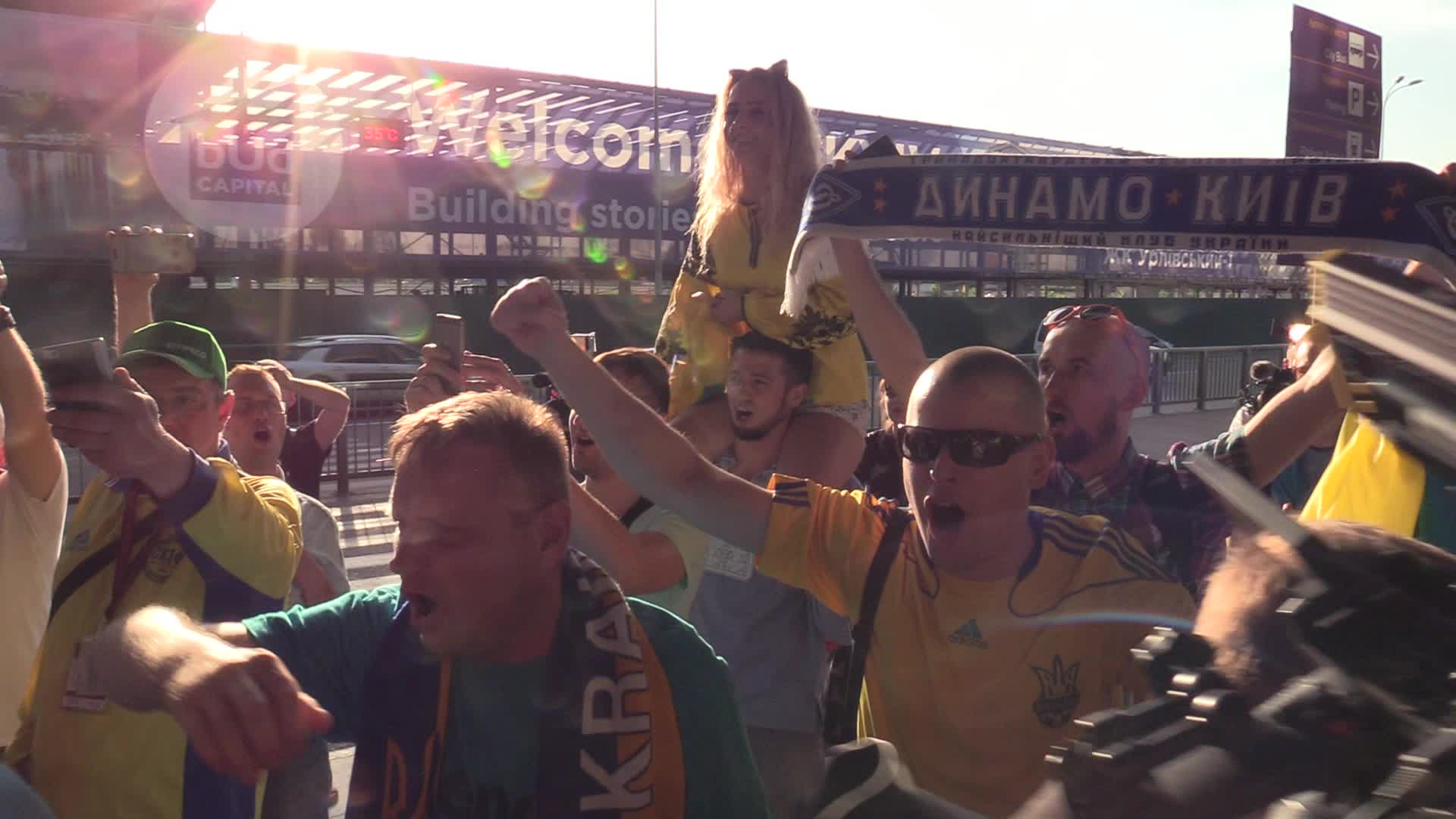 Ukrainian national soccer team returns to Ukraine after winning FIFA U20 World Cup 2019