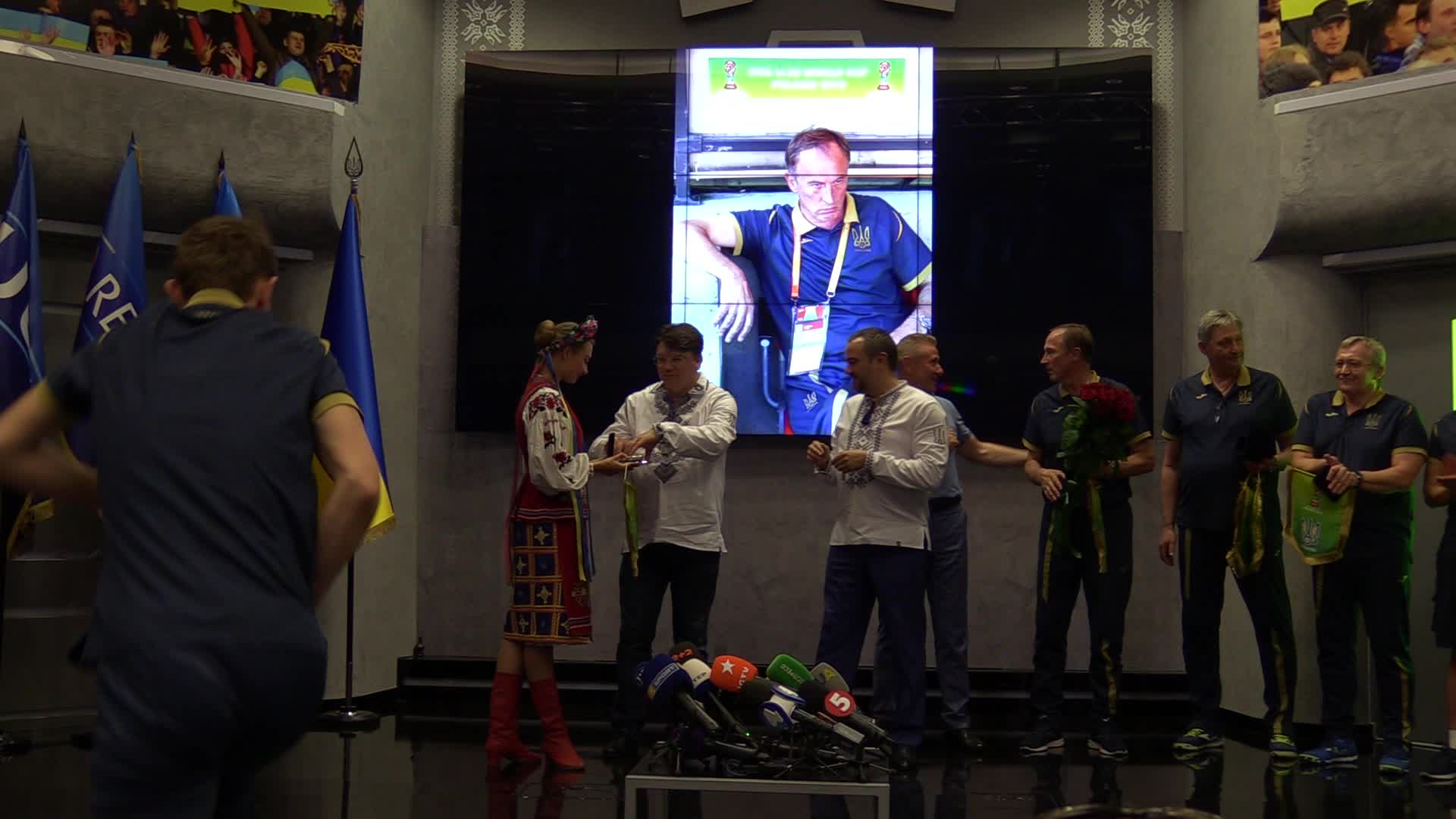 Ukrainian national soccer team returns to Ukraine after winning FIFA U20 World Cup 2019