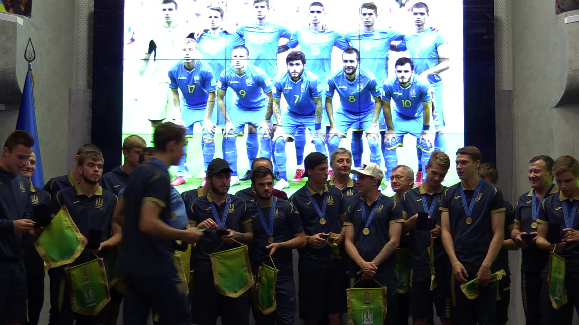Ukrainian national soccer team returns to Ukraine after winning FIFA U20 World Cup 2019