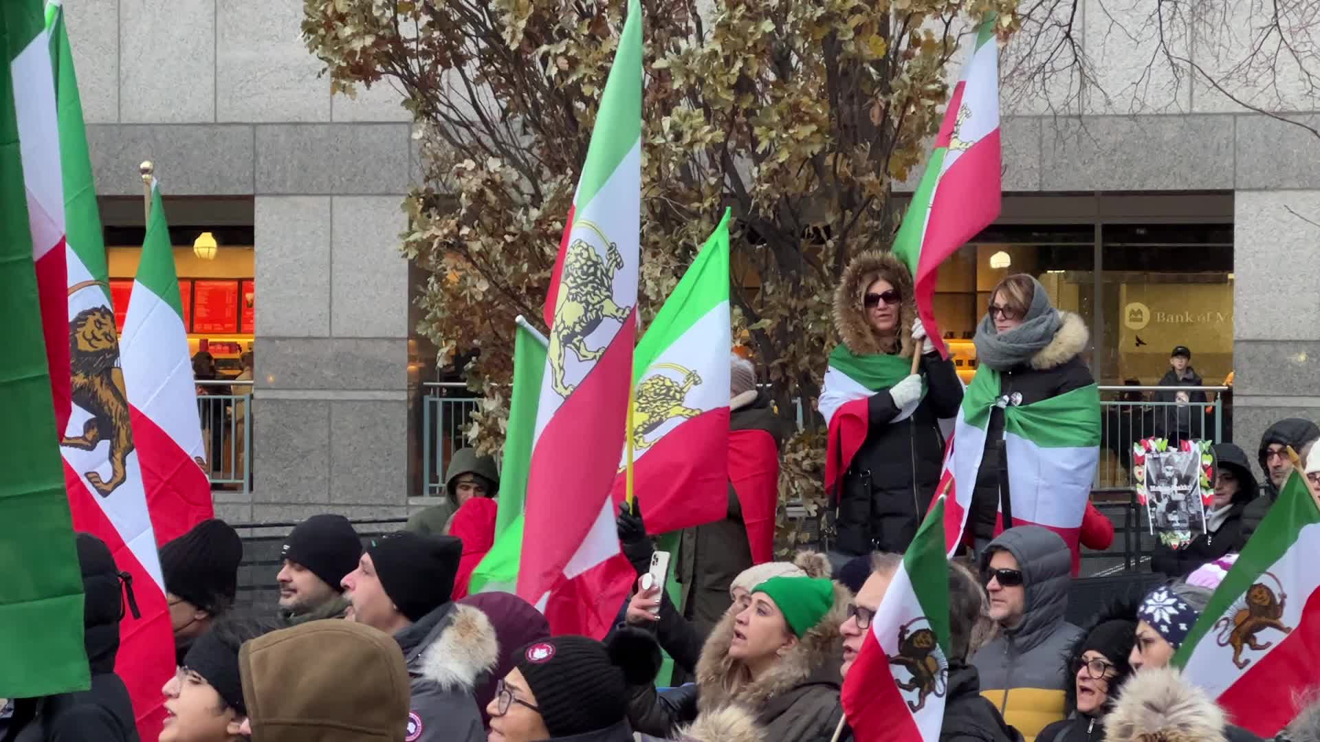 Freedom For Iran Rally In Toronto On International Human Rights Day