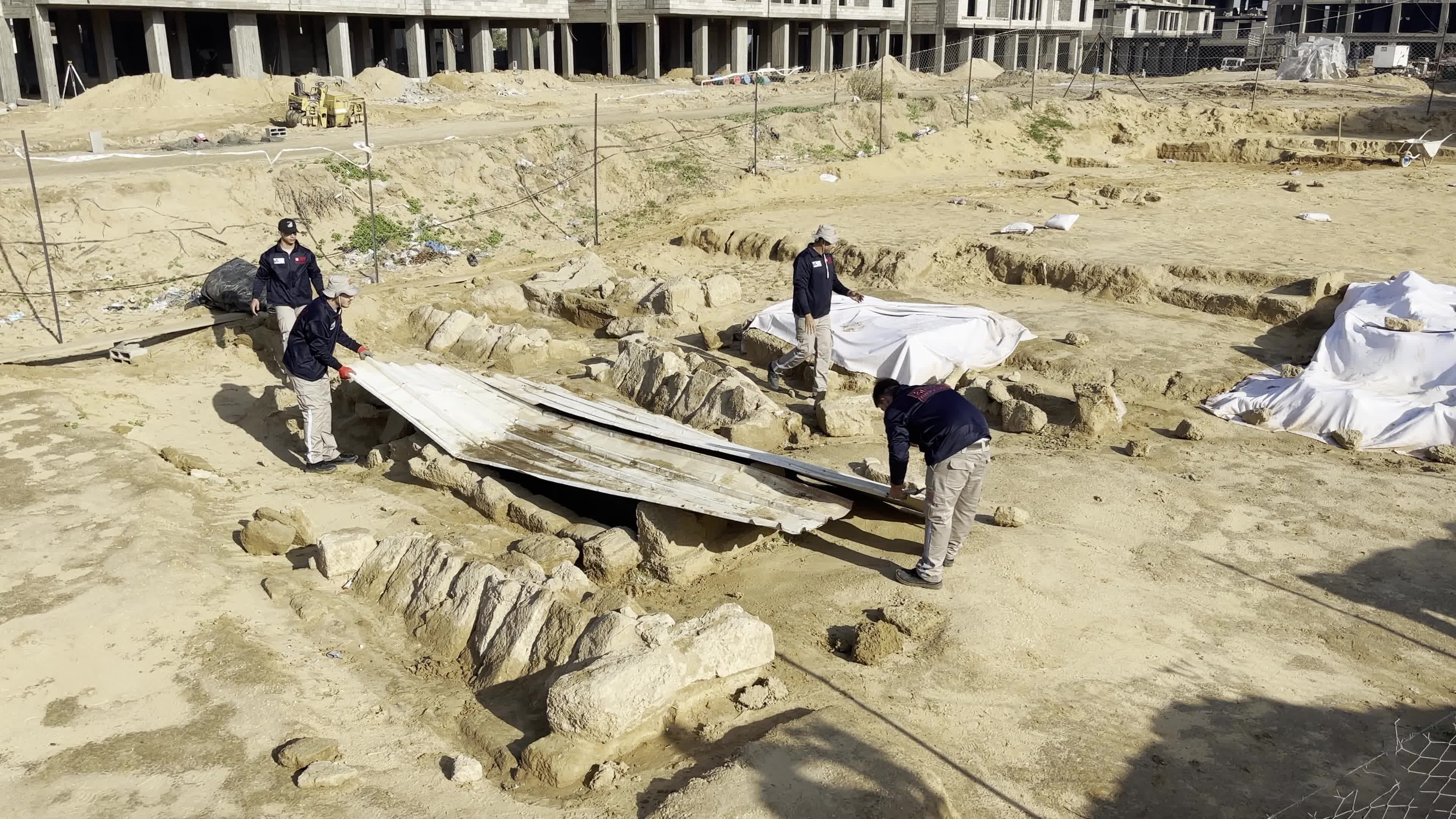 Gaza: Excavations Begin At Roman Cemetery