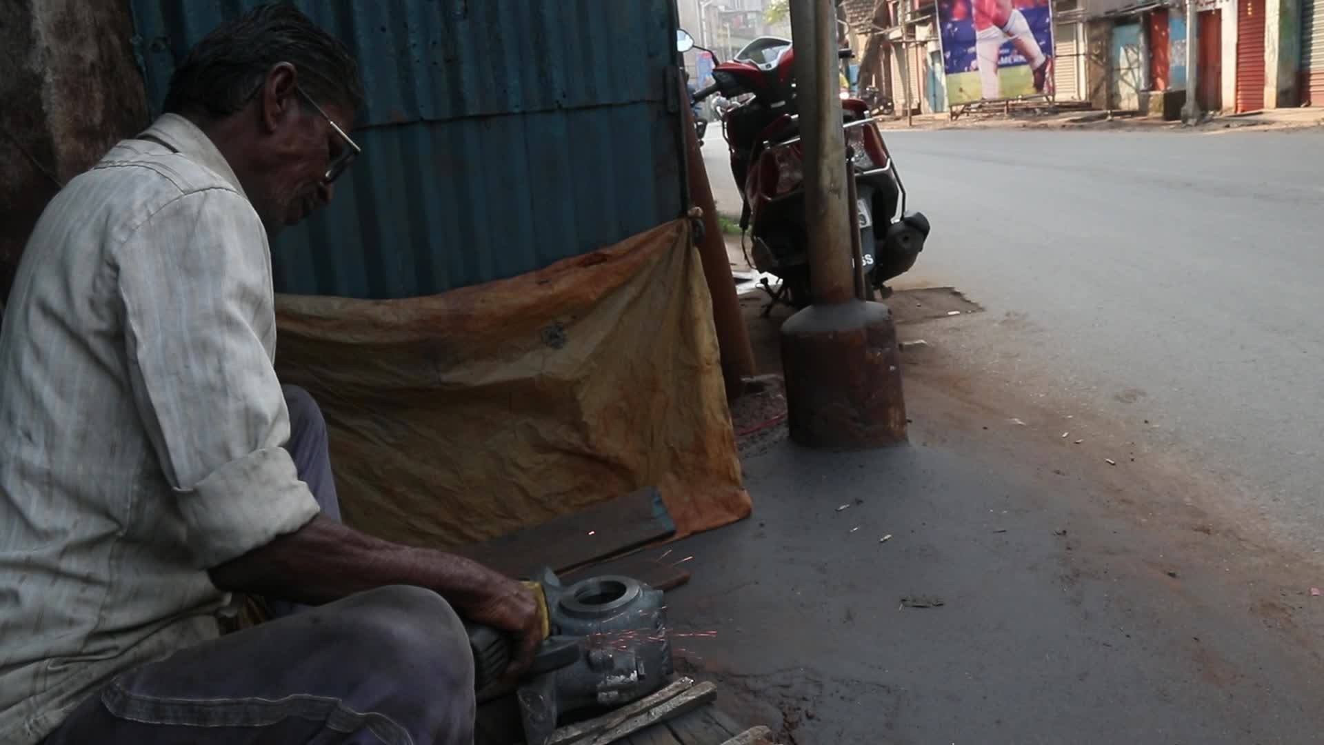 Soccer World Cup Supporters in Kolkata, India