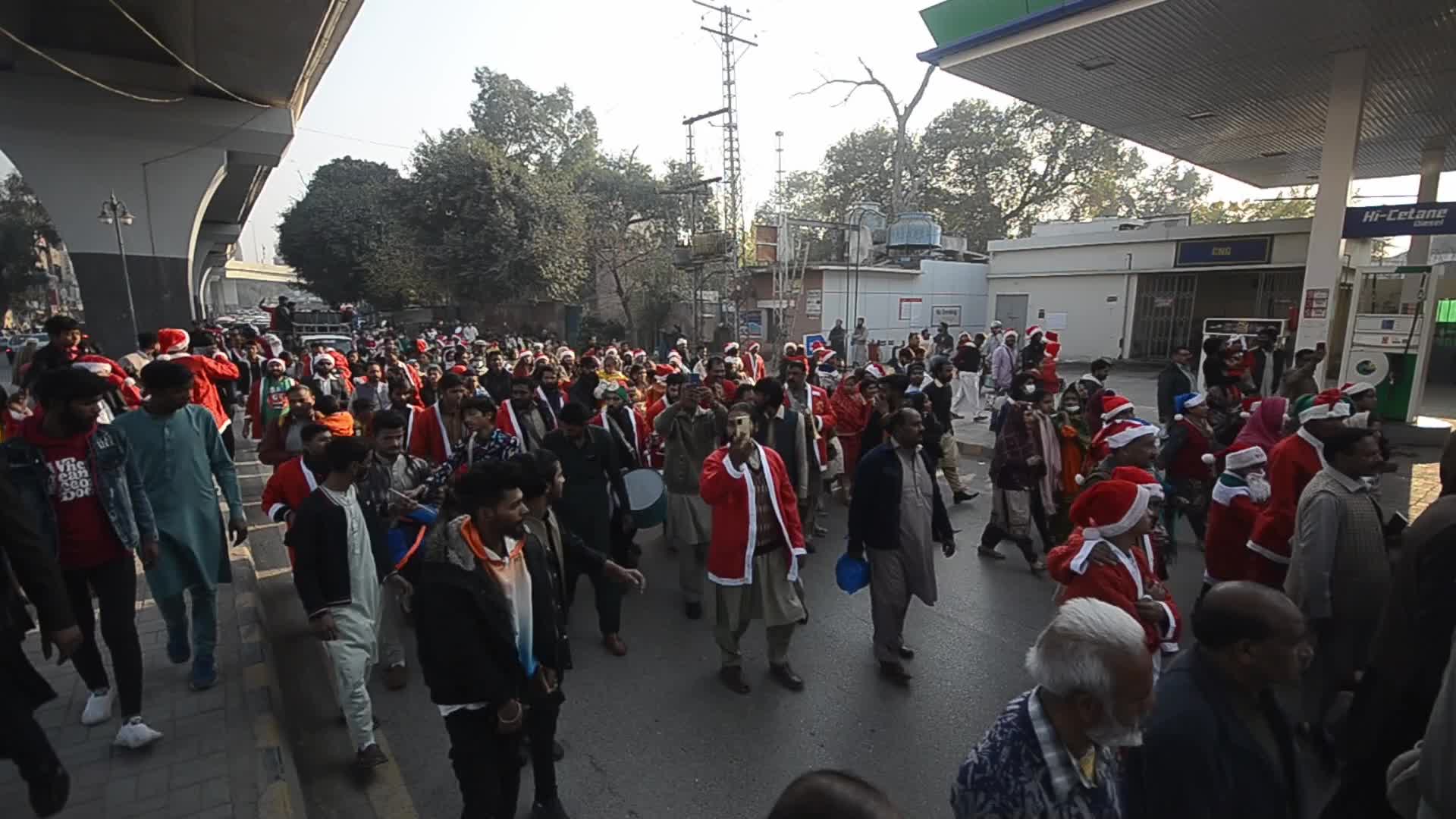 Christians in Pakistan celebrate Christmas