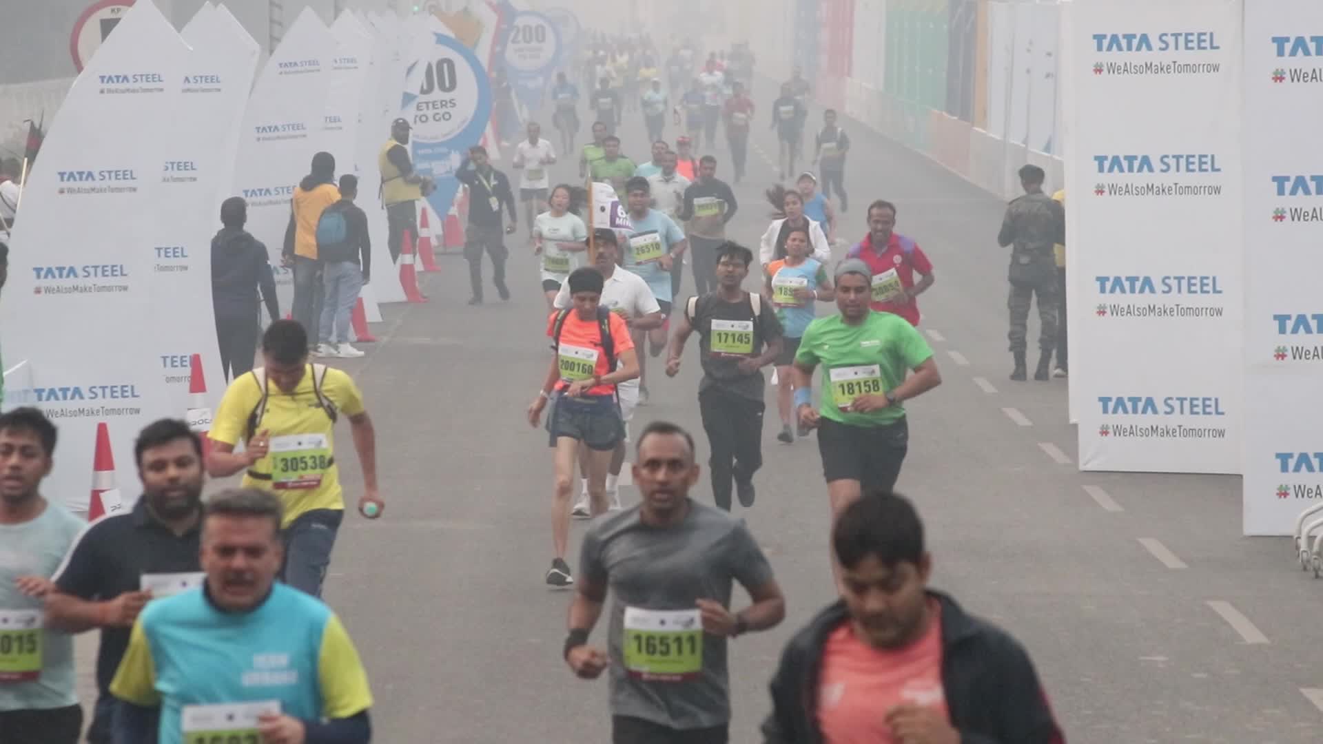 Tata Steel Kolkata Marathon 25 kilometer ' in Kolkata, India