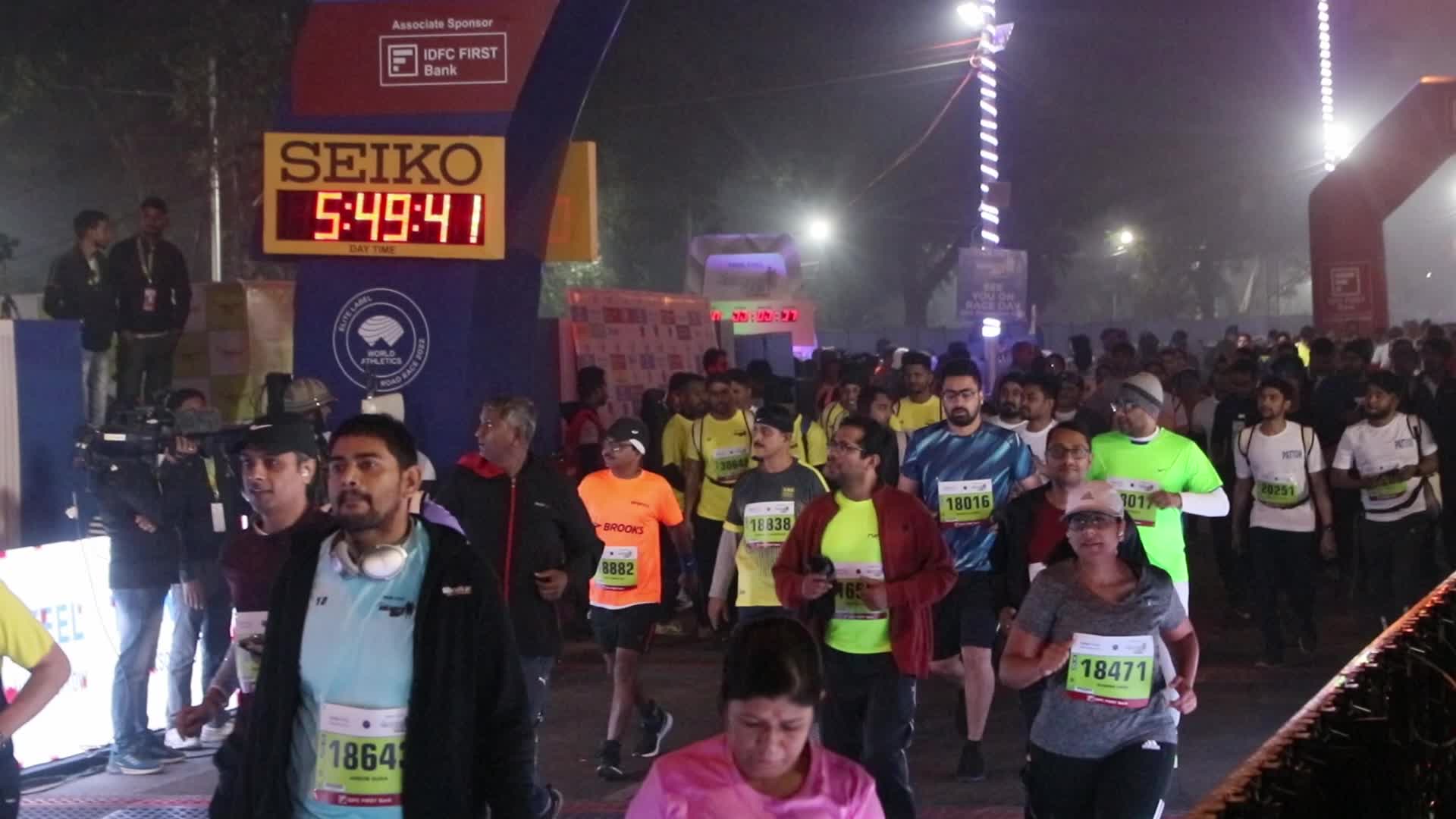 Tata Steel Kolkata Marathon 25 kilometer ' in Kolkata, India