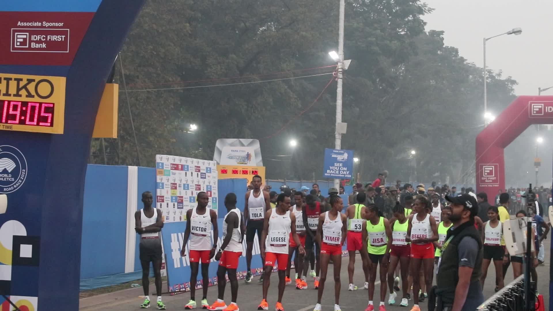 Tata Steel Kolkata Marathon 25 kilometer ' in Kolkata, India