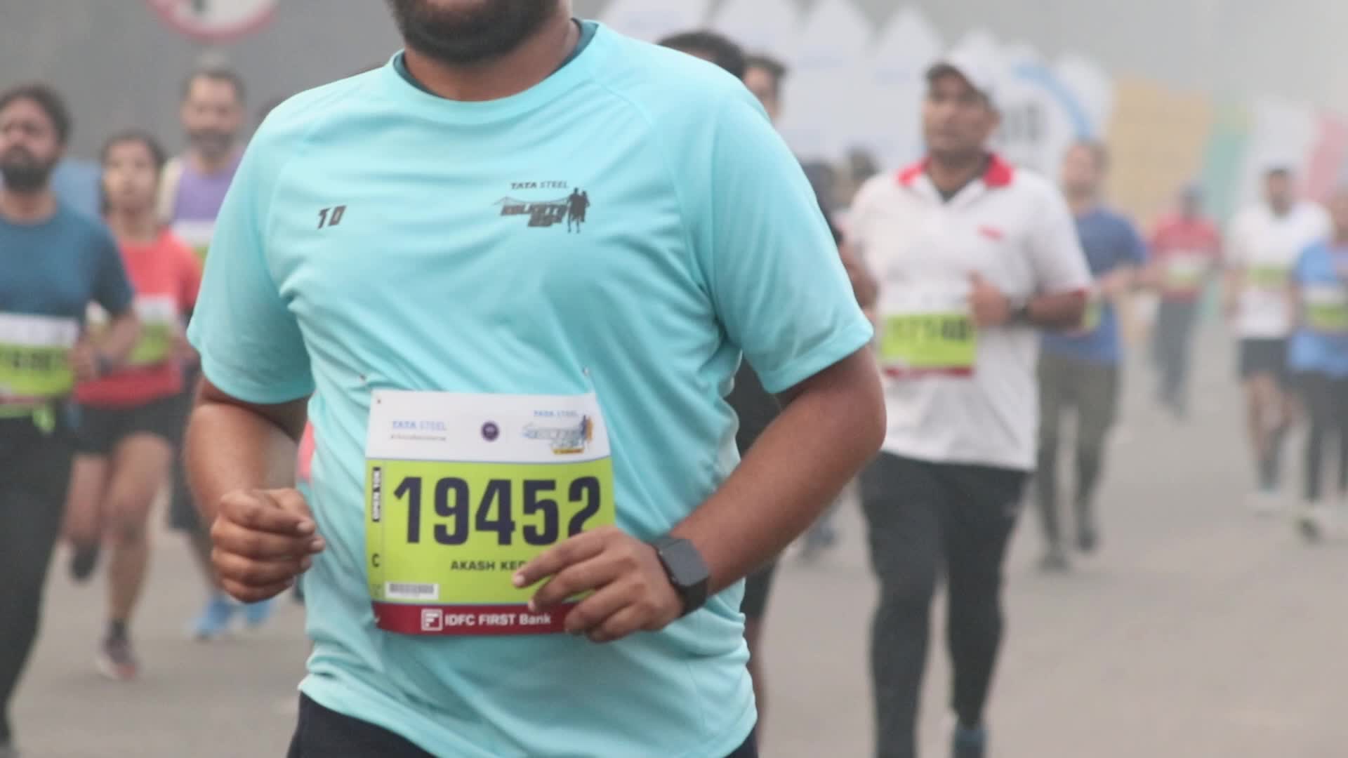 Tata Steel Kolkata Marathon 25 kilometer ' in Kolkata, India