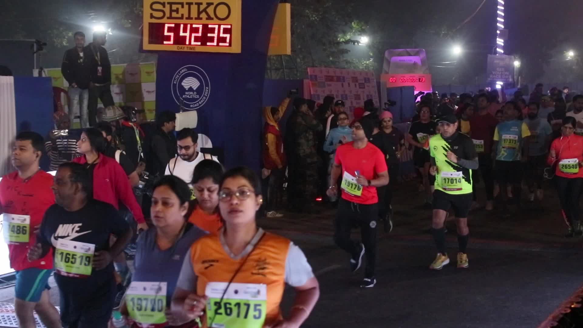 Tata Steel Kolkata Marathon 25 kilometer ' in Kolkata, India