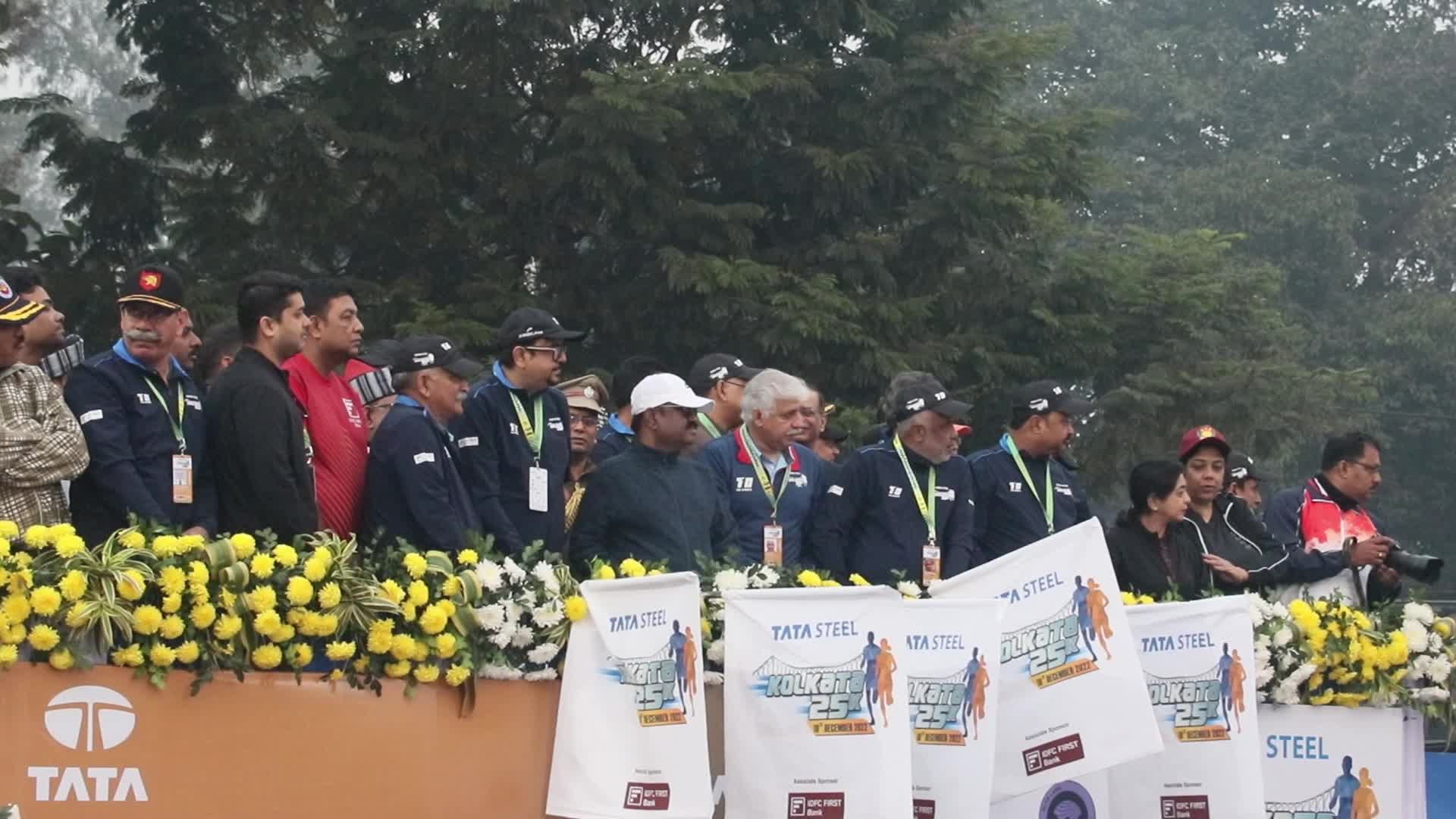 Tata Steel Kolkata Marathon 25 kilometer ' in Kolkata, India