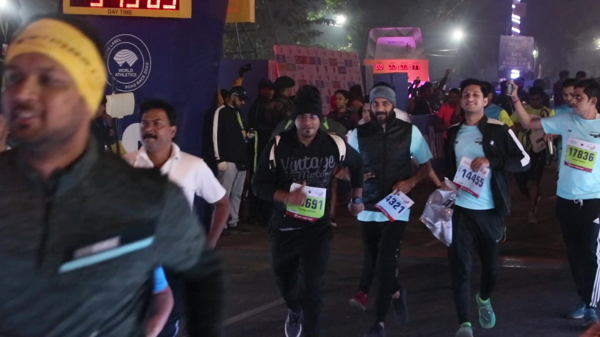 Tata Steel Kolkata Marathon 25 kilometer ' in Kolkata, India