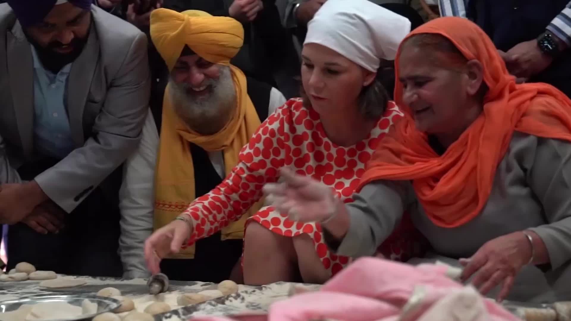 German Foreign Minister Annalena Baerbock visits India