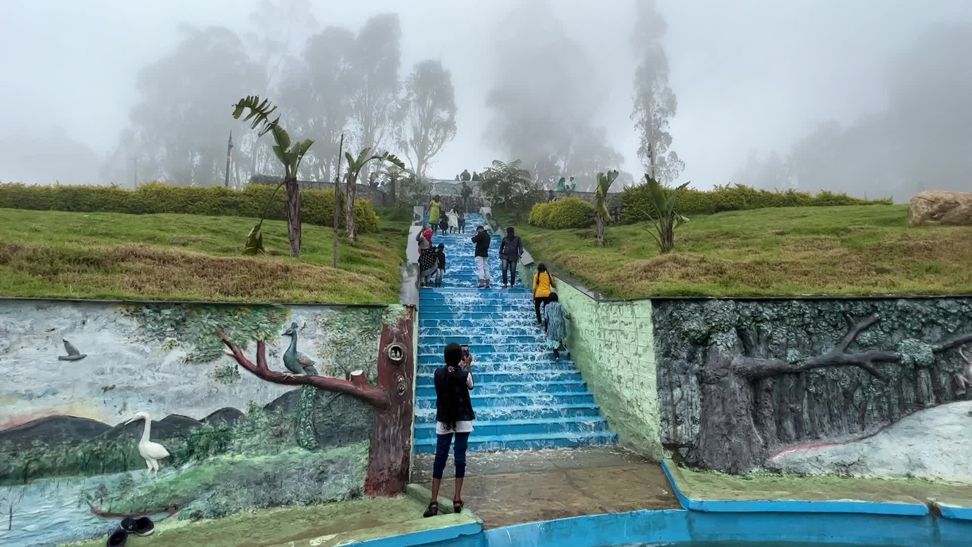 Rose Garden in Kodaikanal