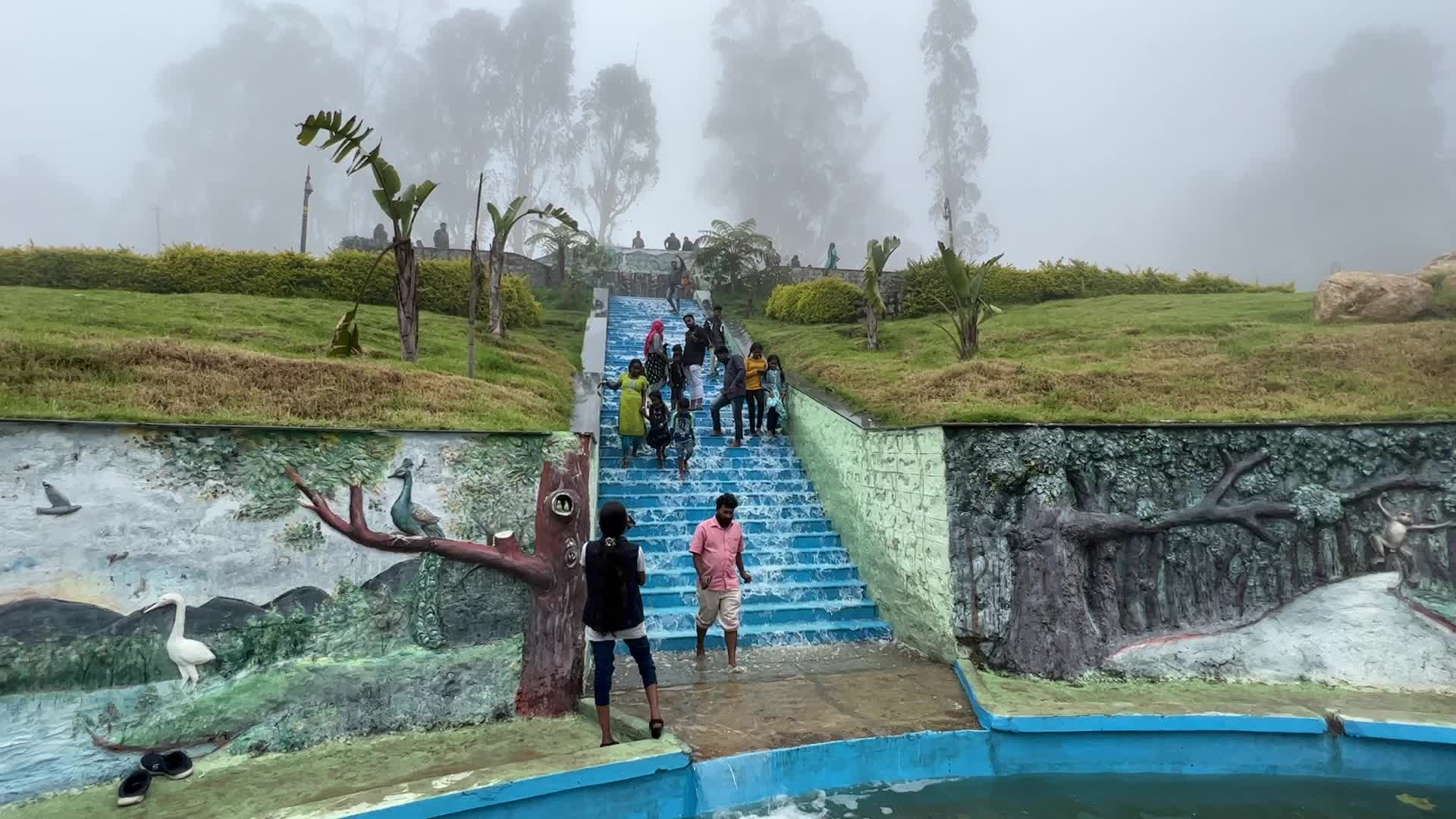 Rose Garden in Kodaikanal