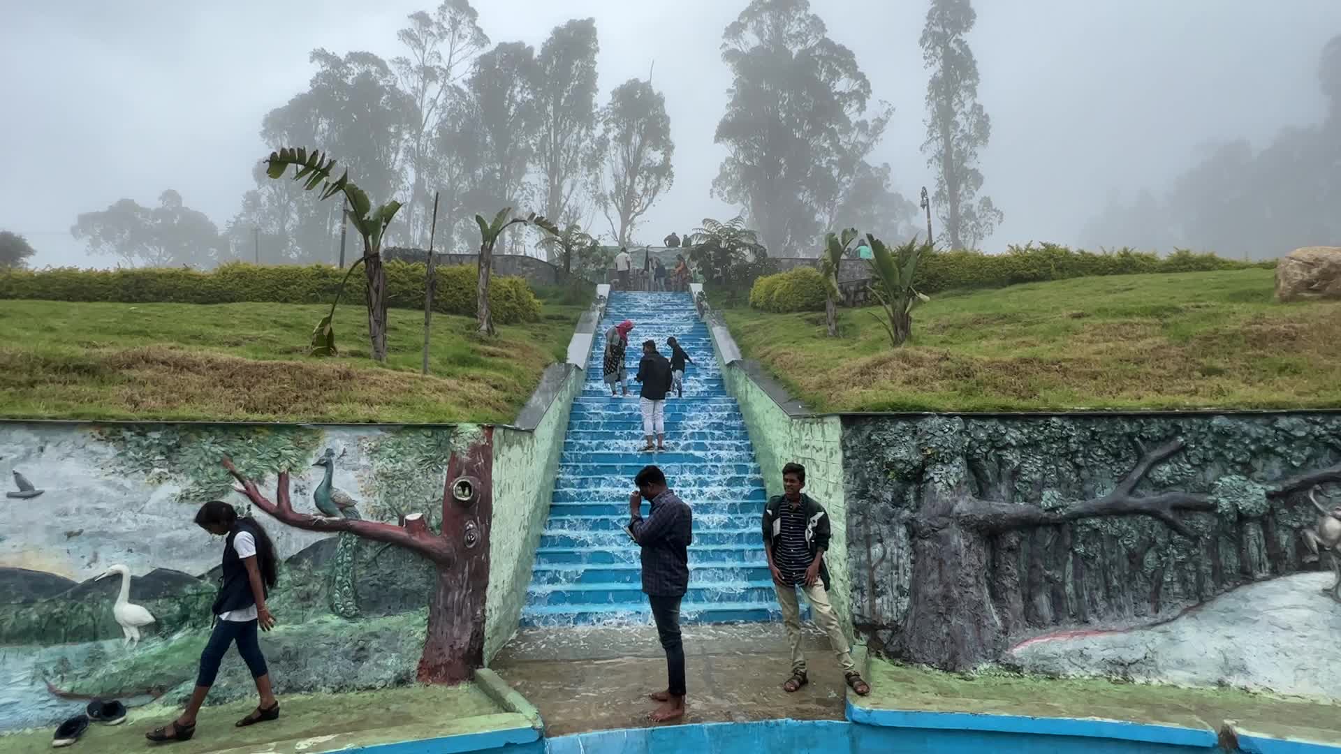 Rose Garden in Kodaikanal