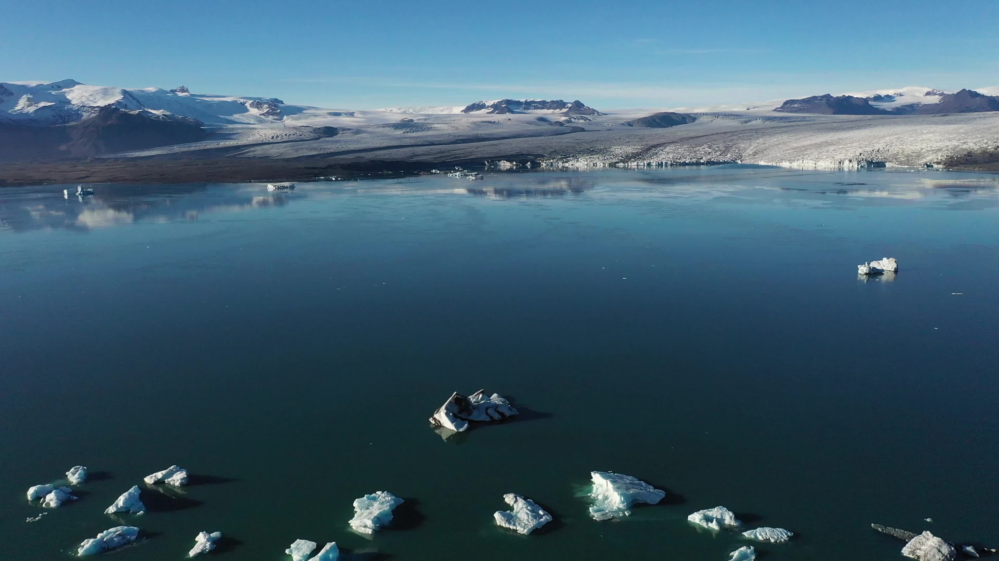 Travel through the volcanic valleys of Iceland.
