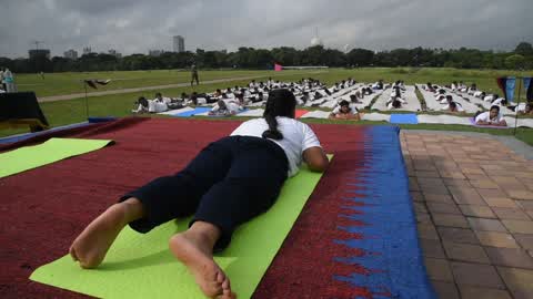 International Yoga Day In India
