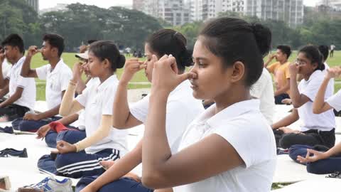 International Yoga Day In India