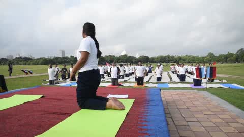 International Yoga Day In India